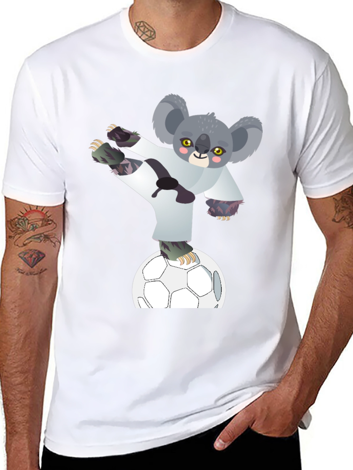 Karate Koala Soccer T-Shirt