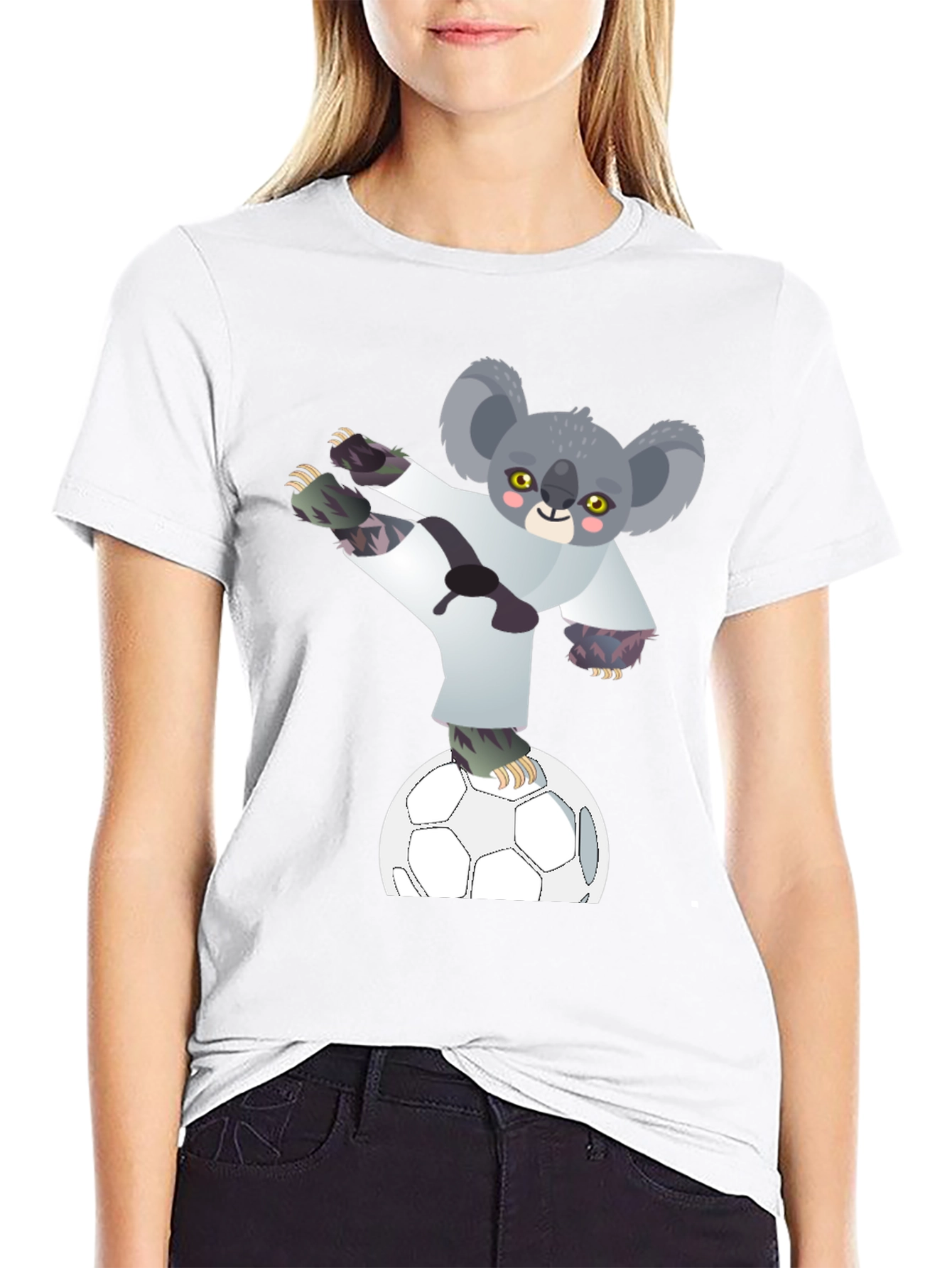 Karate Koala Soccer T-Shirt