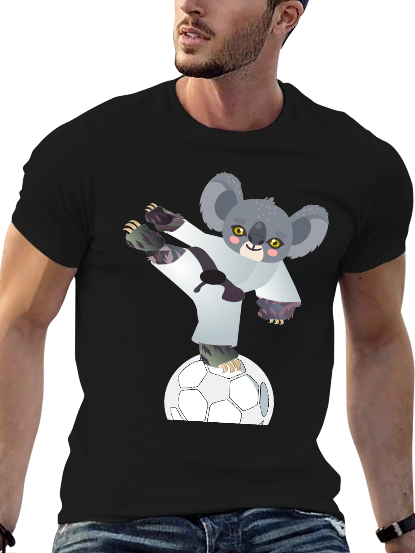 Karate Koala Soccer T-Shirt