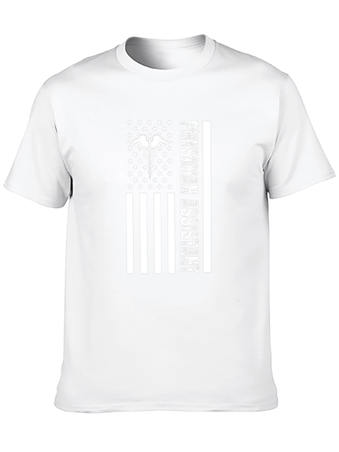 Physician Assistant American Flag T-Shirt