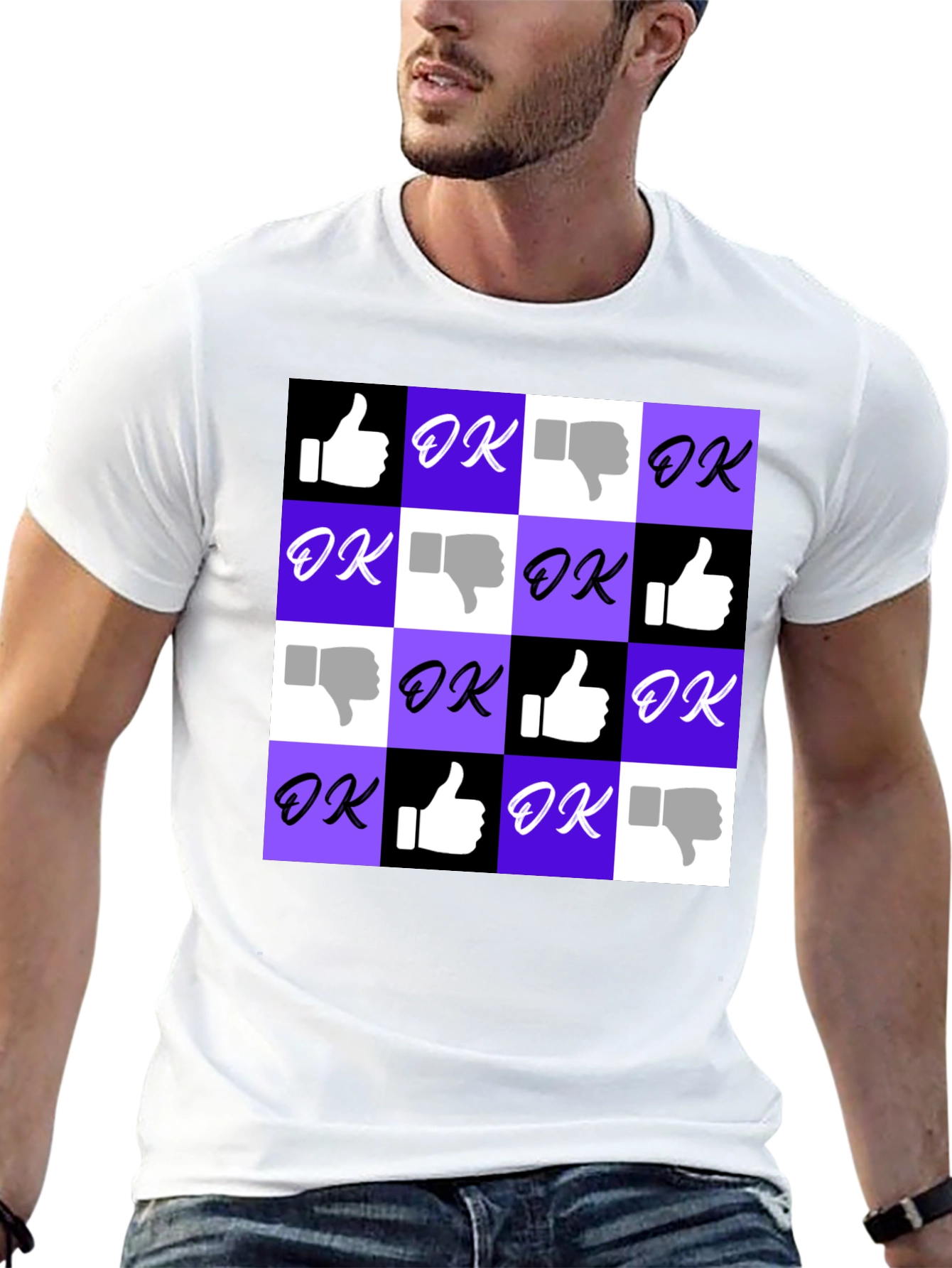 Ok Thumbs Up Graphic T-Shirt