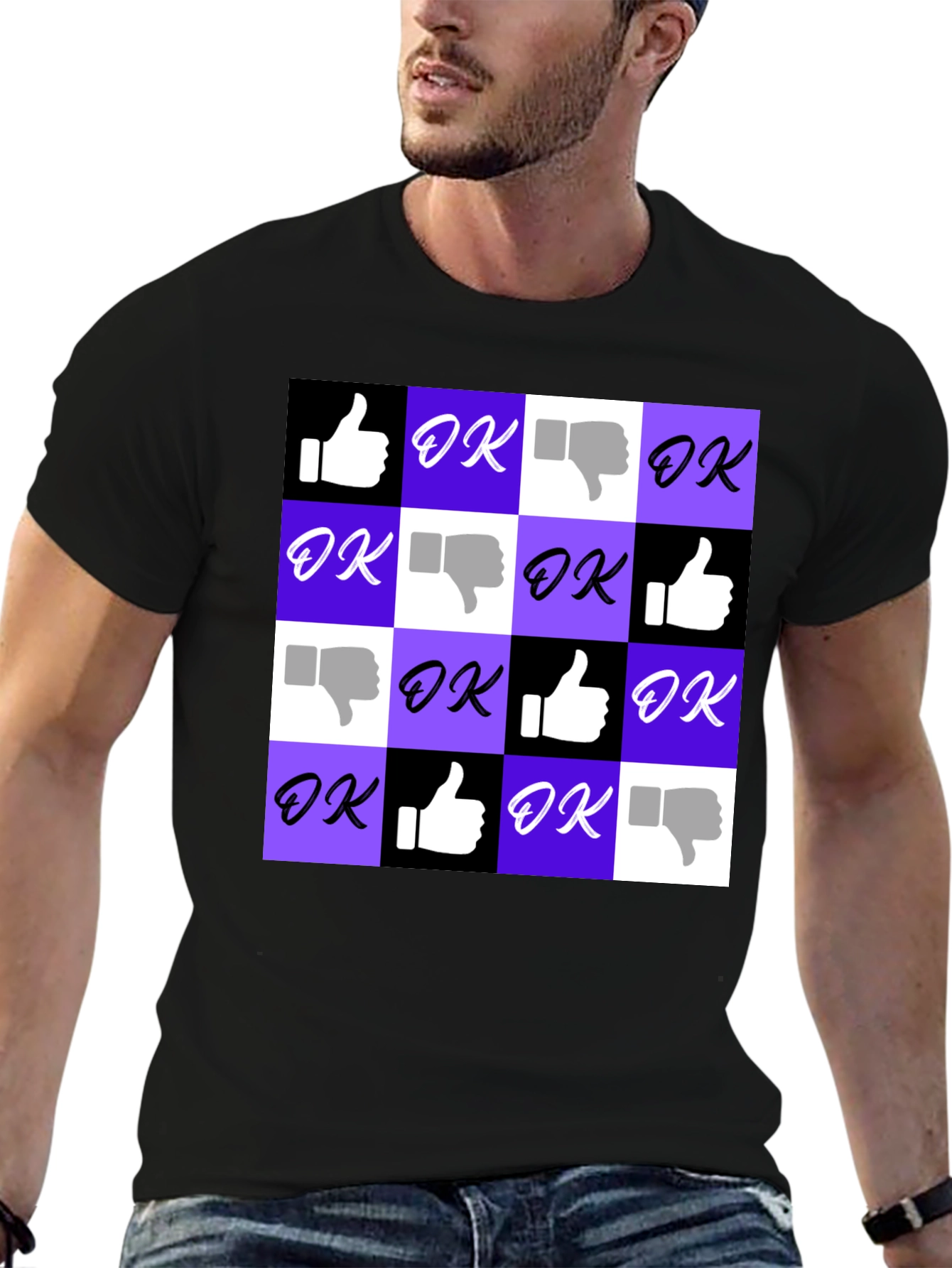 Ok Thumbs Up Graphic T-Shirt