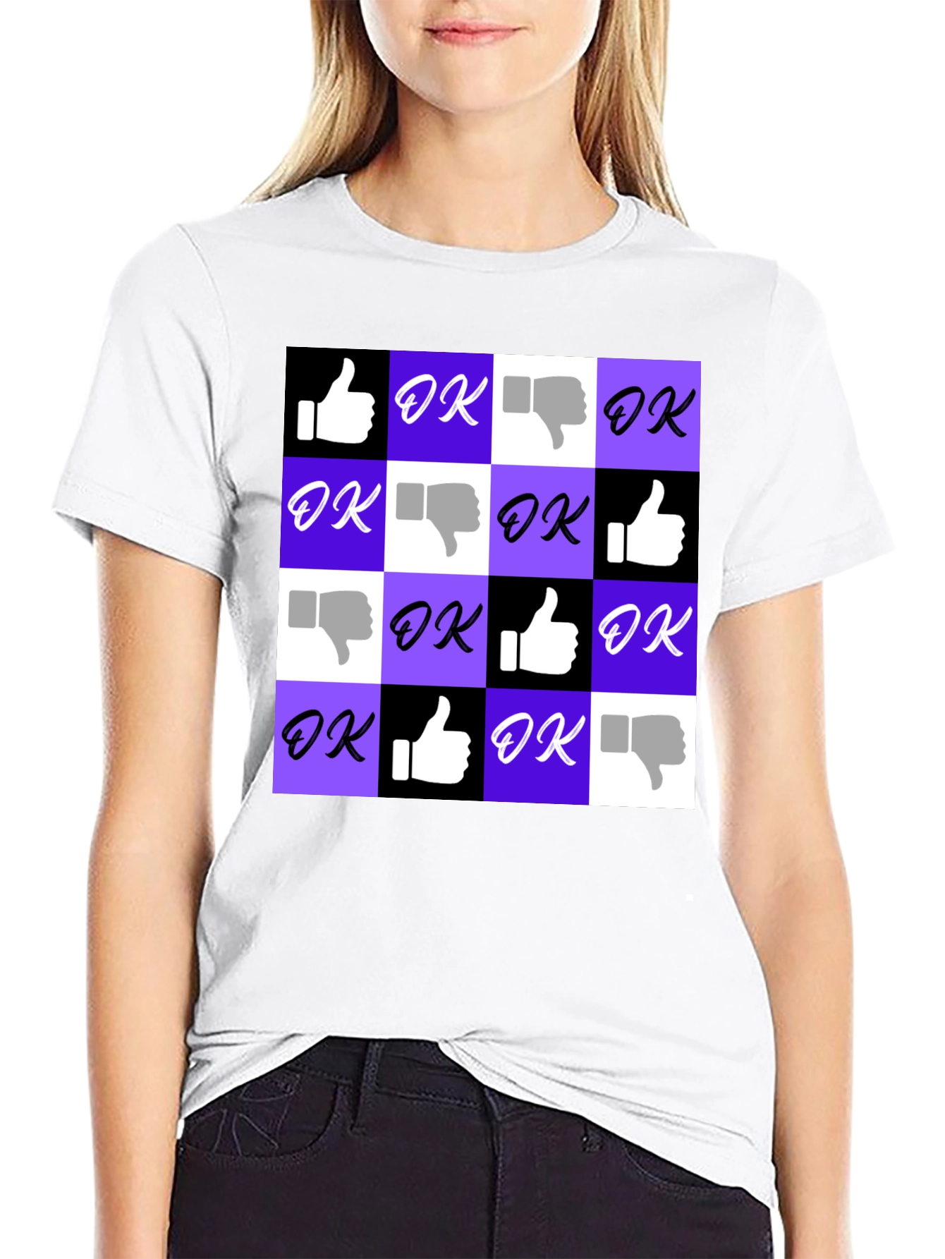 Ok Thumbs Up Graphic T-Shirt