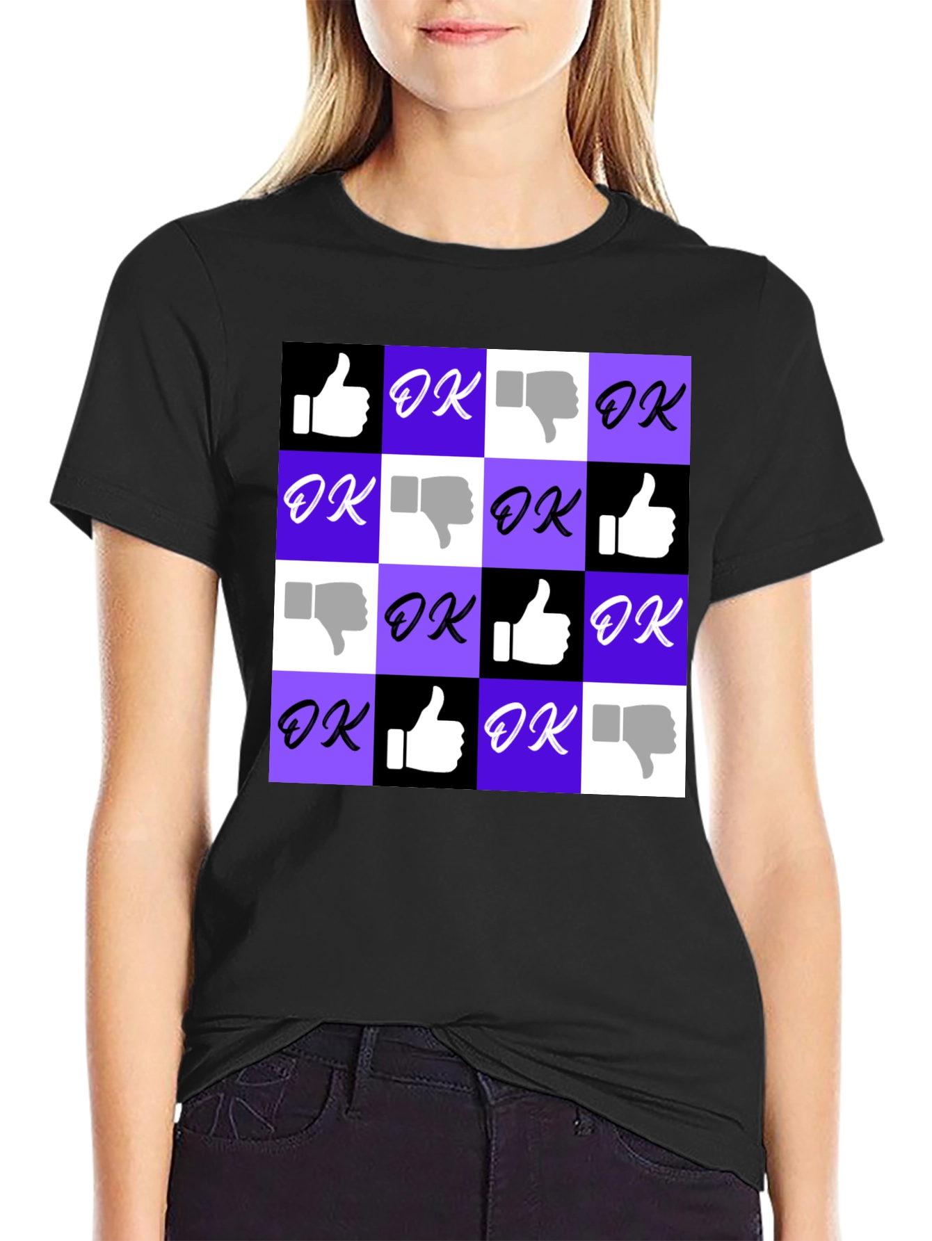 Ok Thumbs Up Graphic T-Shirt