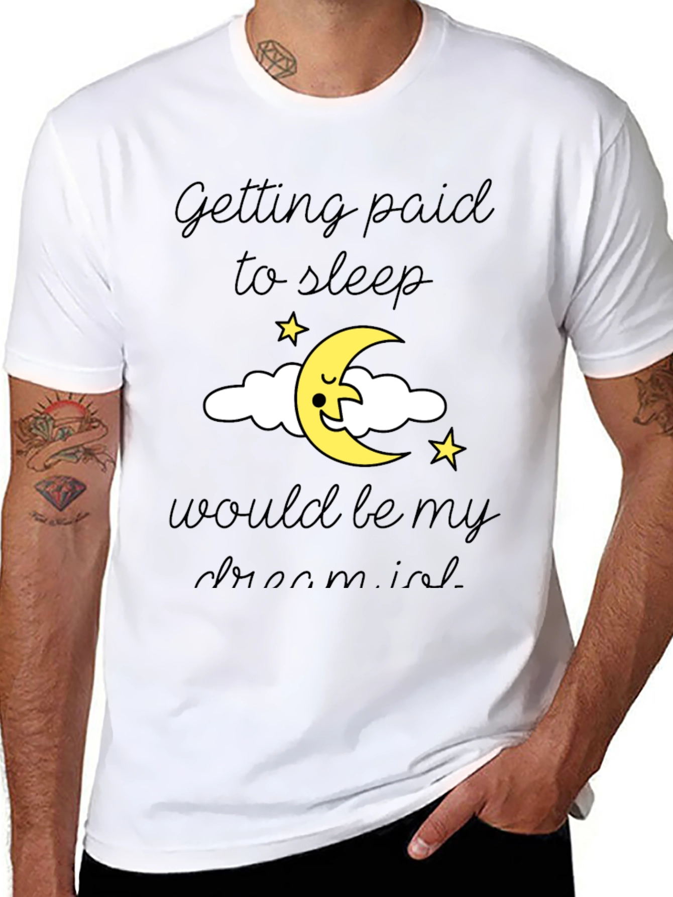 Sleep Dream T-Shirt -  Soft Cotton Blend