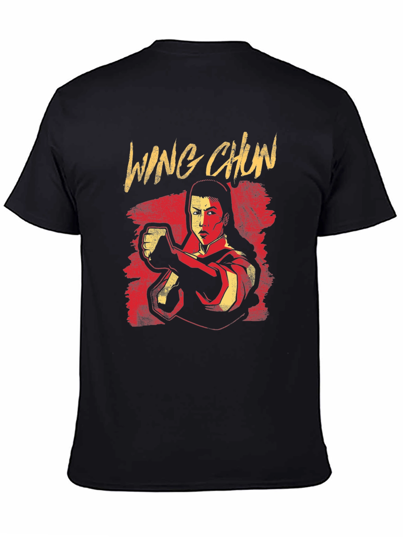 Wing Chun Martial Arts T-Shirt - Black