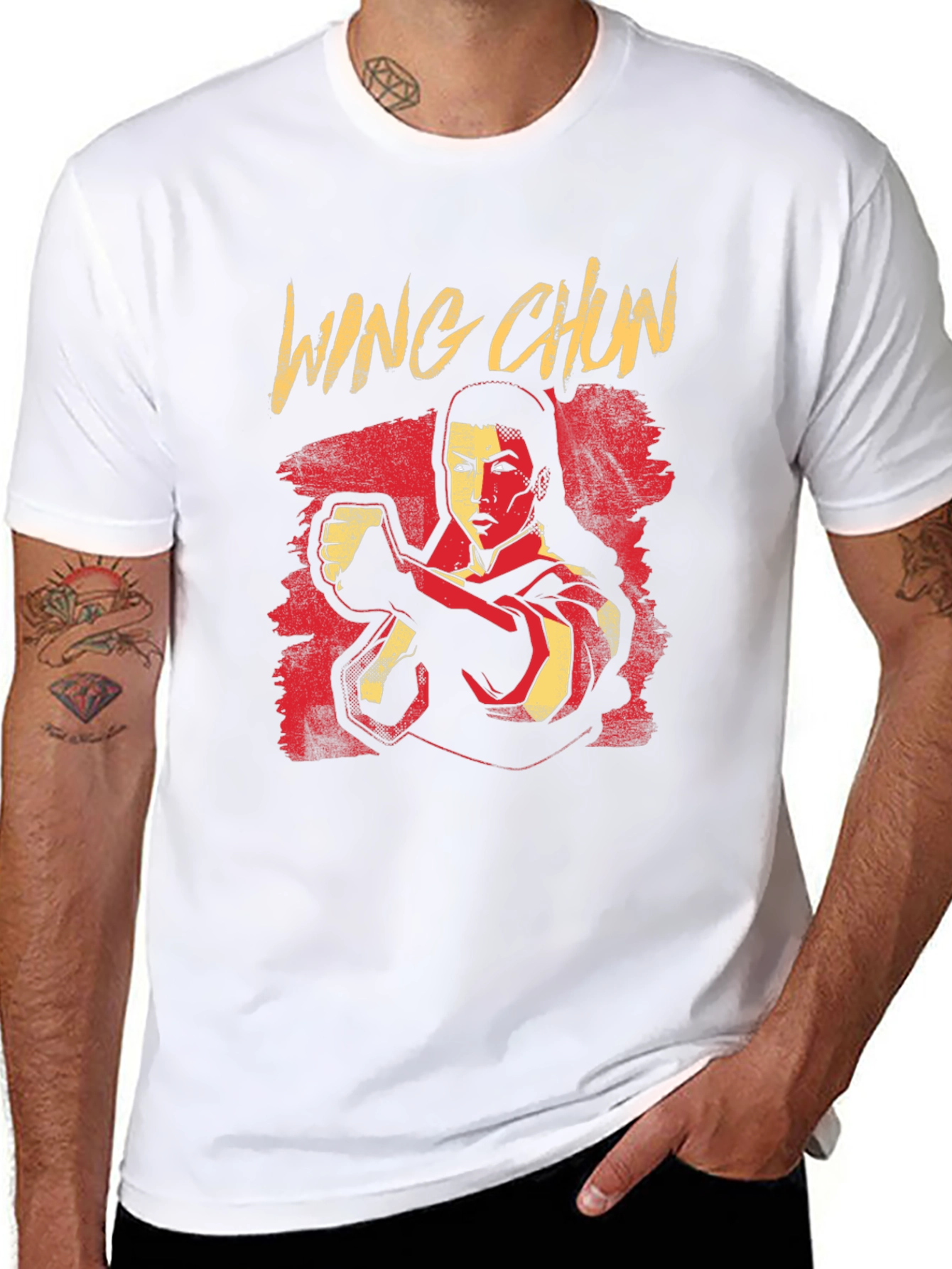 Wing Chun Martial Arts T-Shirt - Black