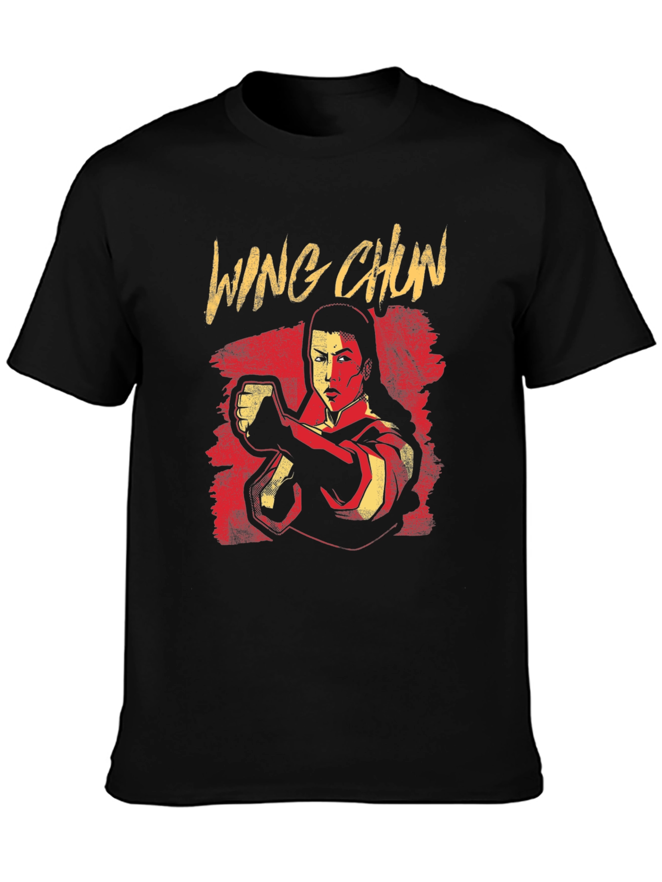 Wing Chun Martial Arts T-Shirt - Black