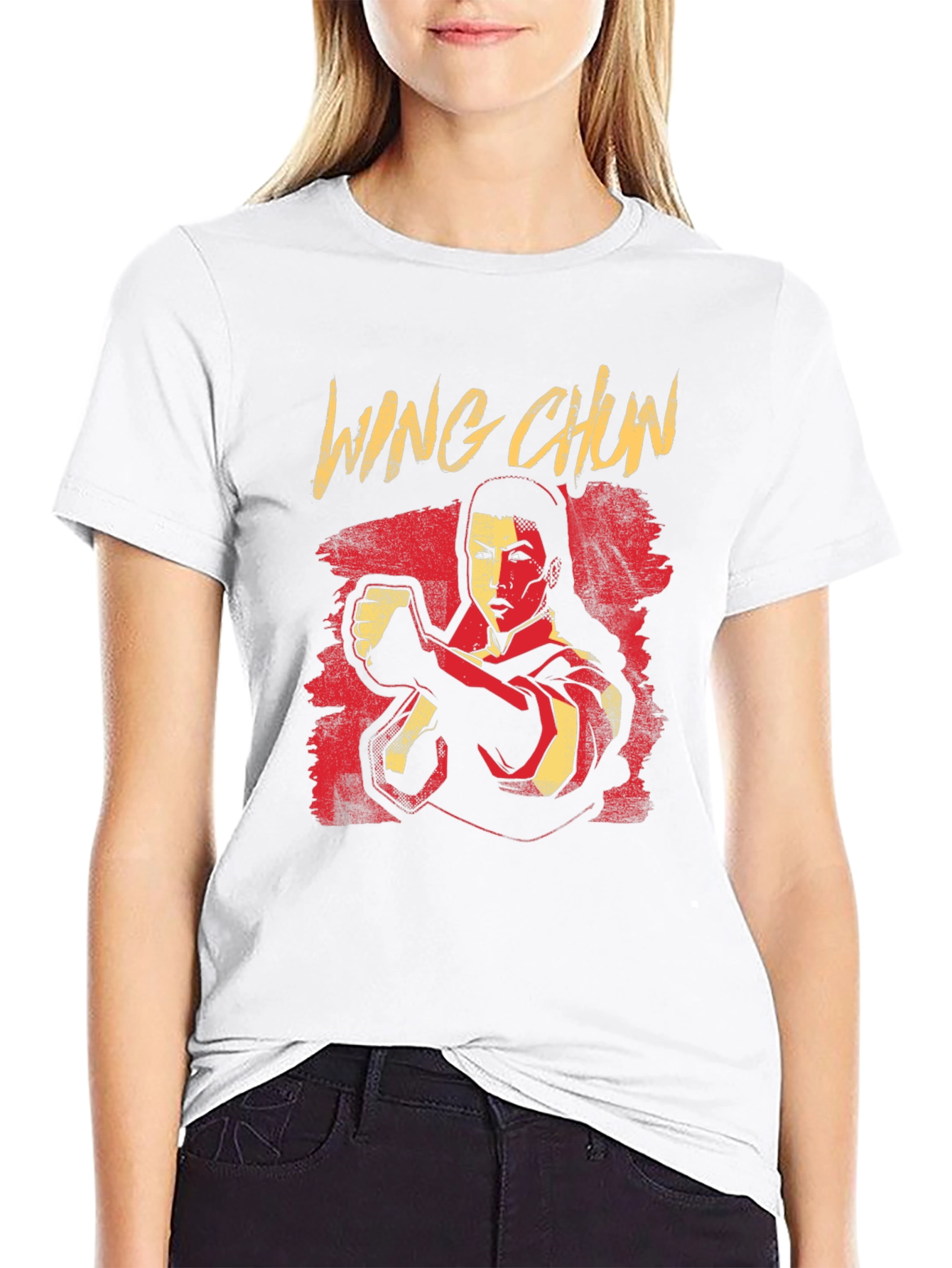 Wing Chun Martial Arts T-Shirt - Black