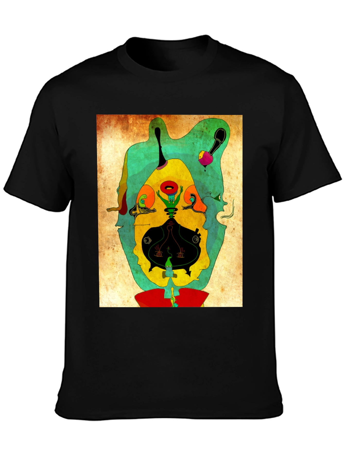Abstract Art Graphic Tee - Unique & Stylish Design