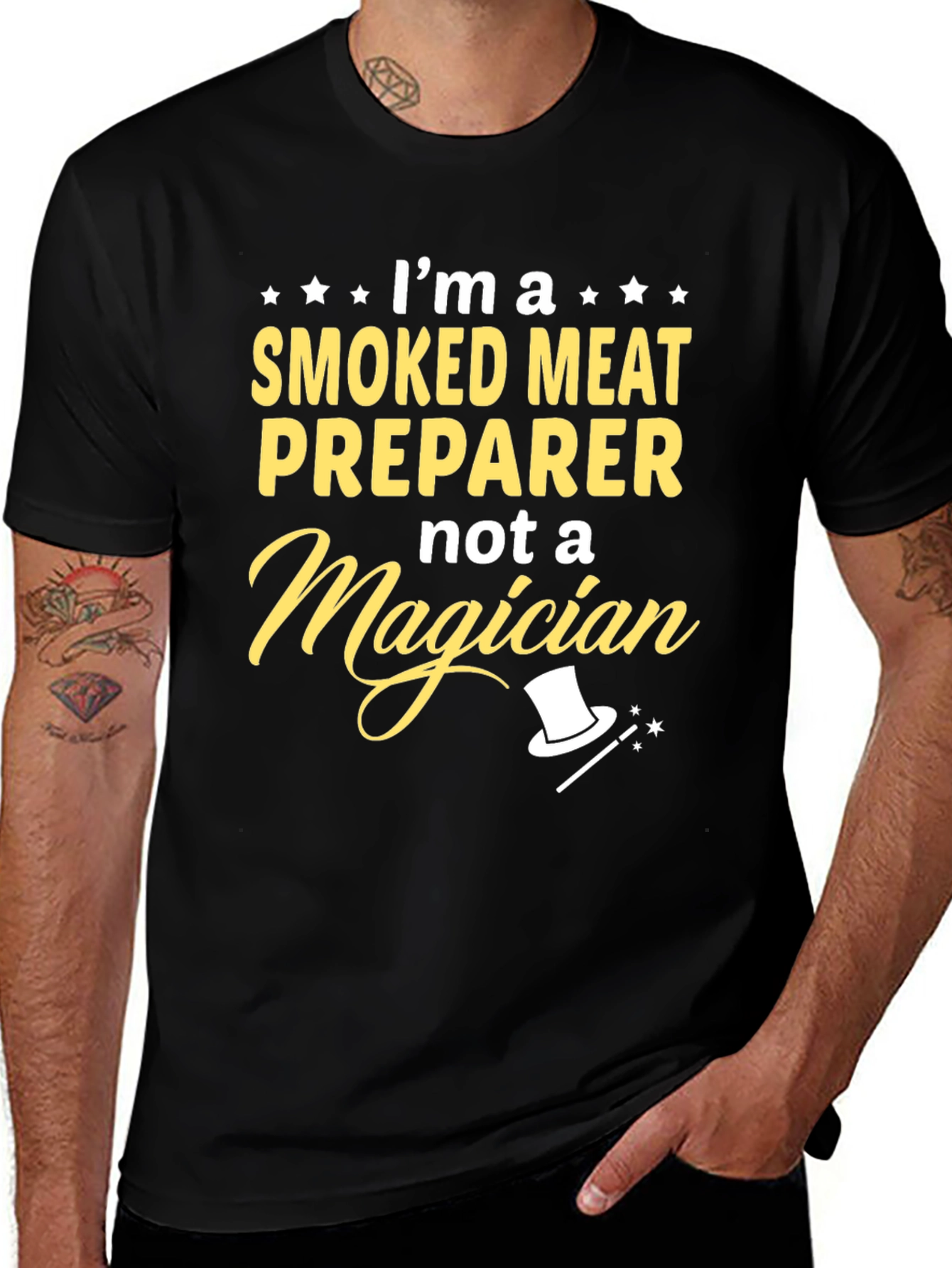 Smoked Meat Preparer Novelty T-Shirt