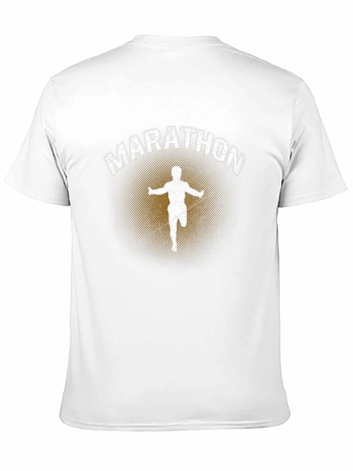 Marathon Runner Graphic Tee - Black