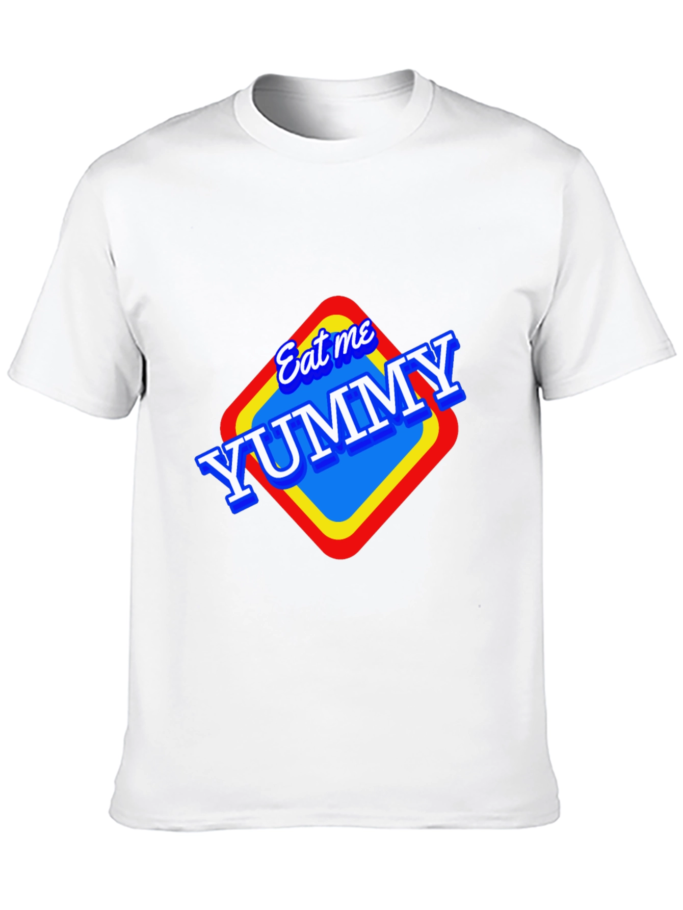 Eat Me Yummy Graphic Tee - Black Unisex T-Shirt