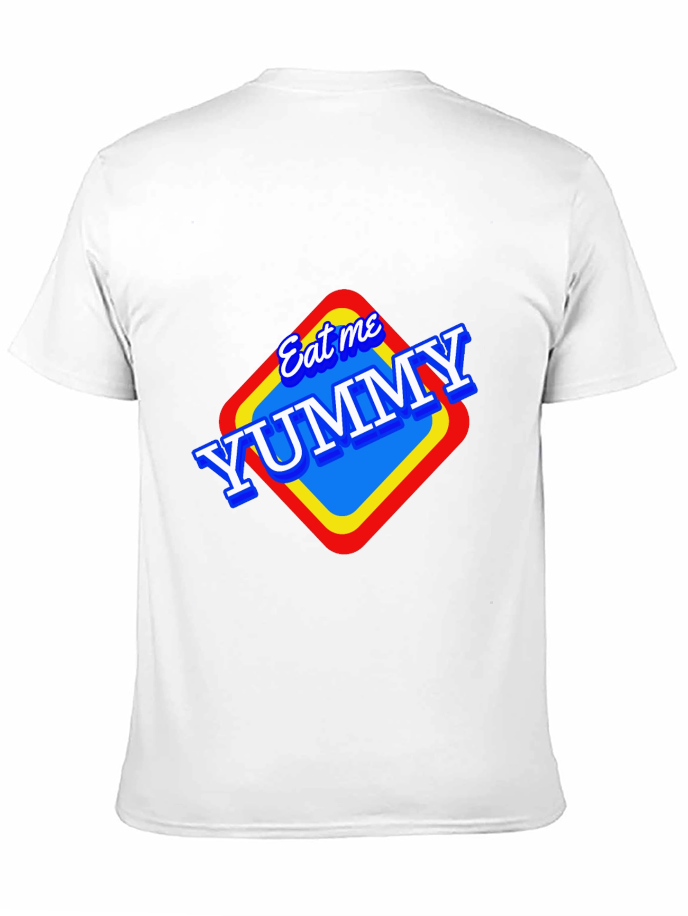 Eat Me Yummy Graphic Tee - Black Unisex T-Shirt