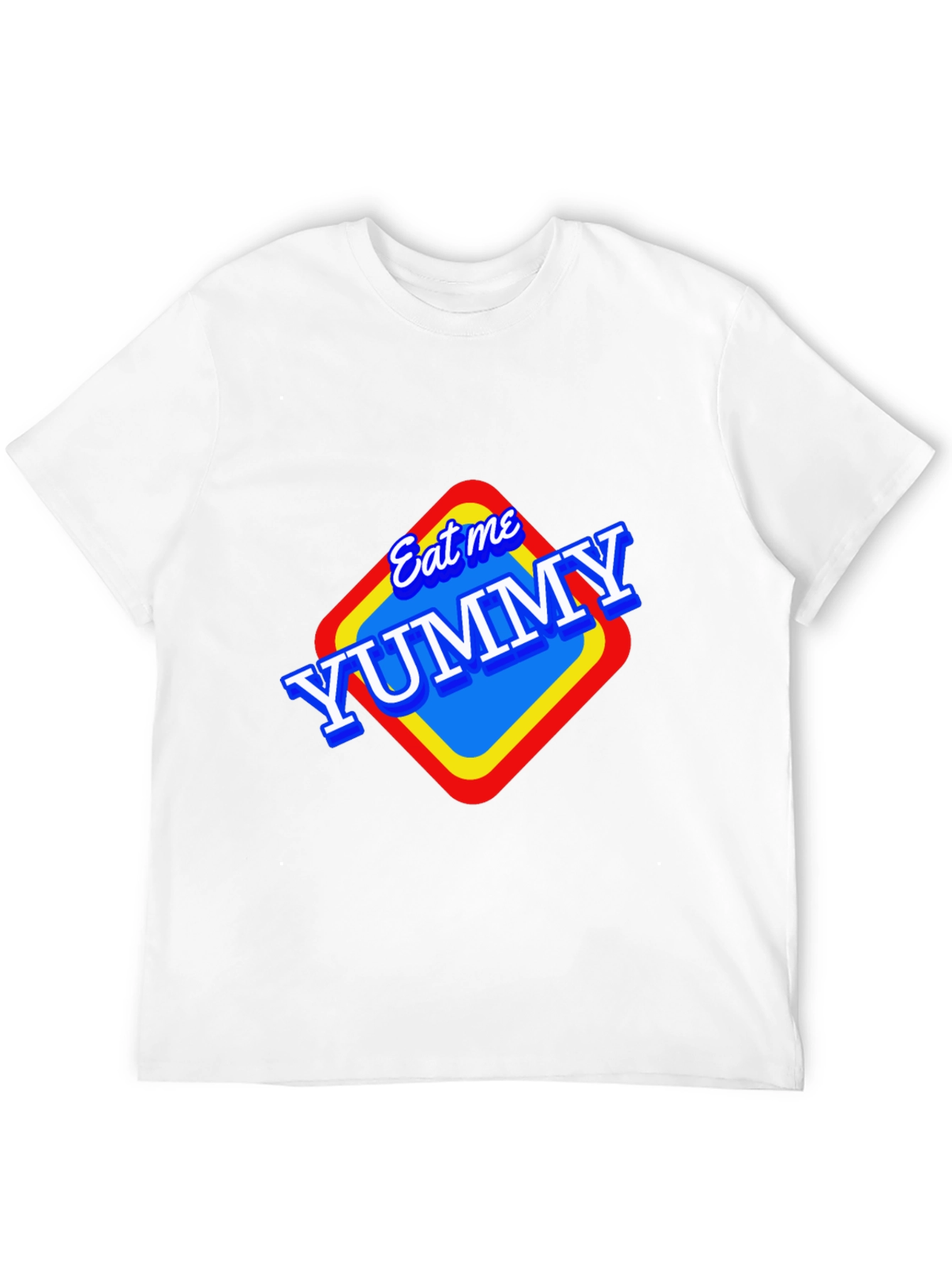 Eat Me Yummy Graphic Tee - Black Unisex T-Shirt