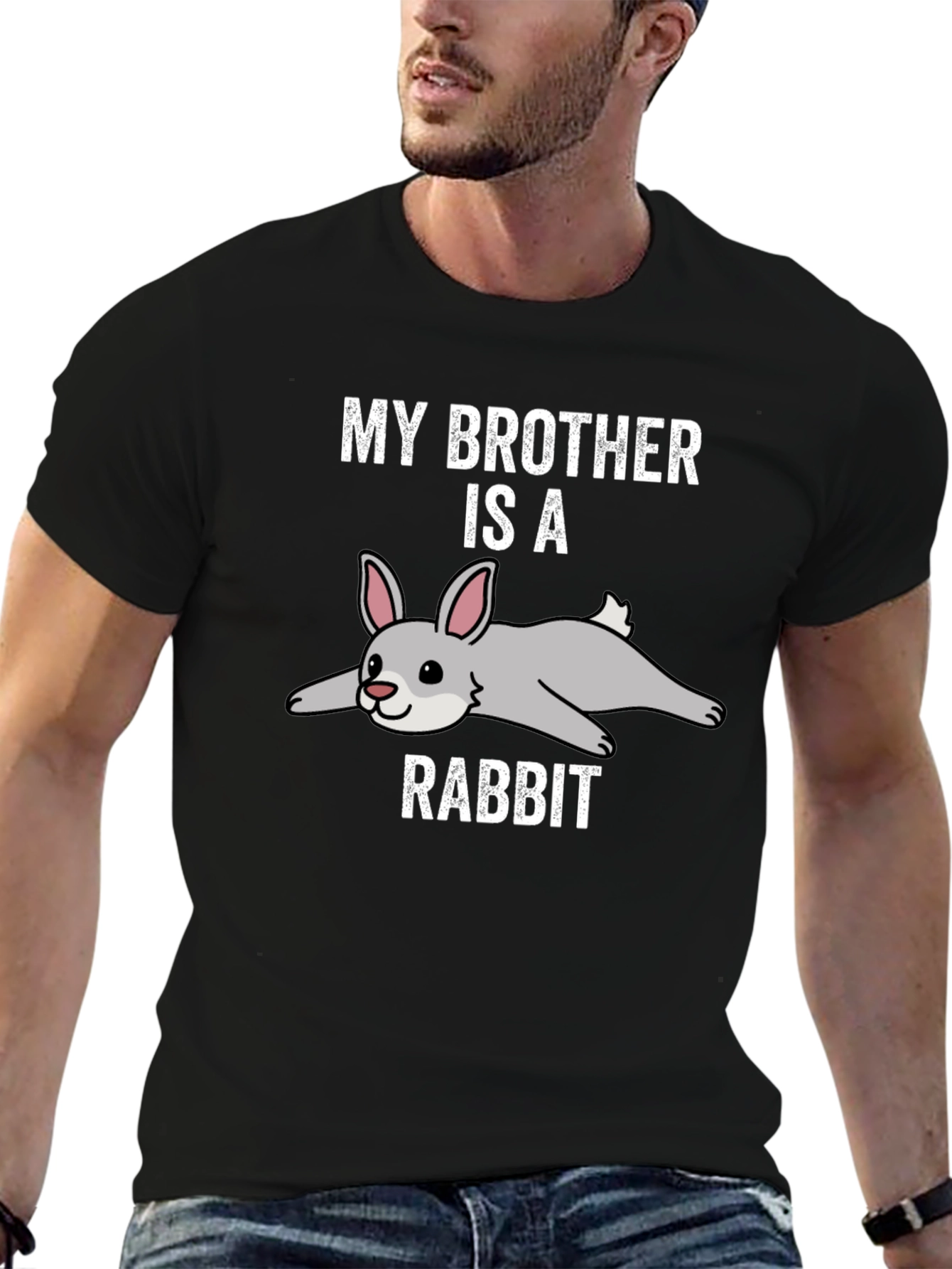 My Brother is a Rabbit T-Shirt Funny Animal Tee
