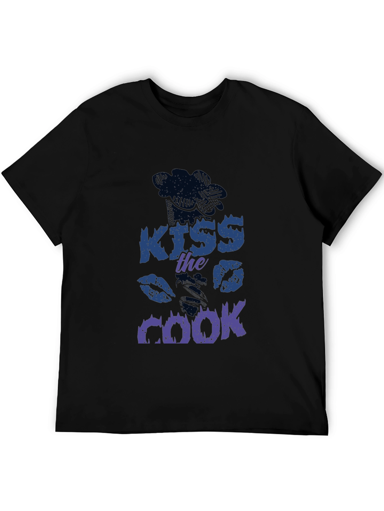 Kiss The Cook T-Shirt - Novelty Chef Shirt