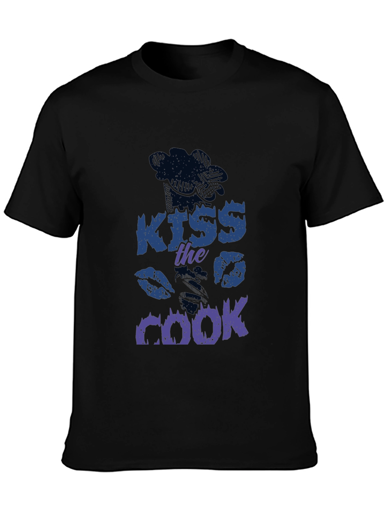Kiss The Cook T-Shirt - Novelty Chef Shirt