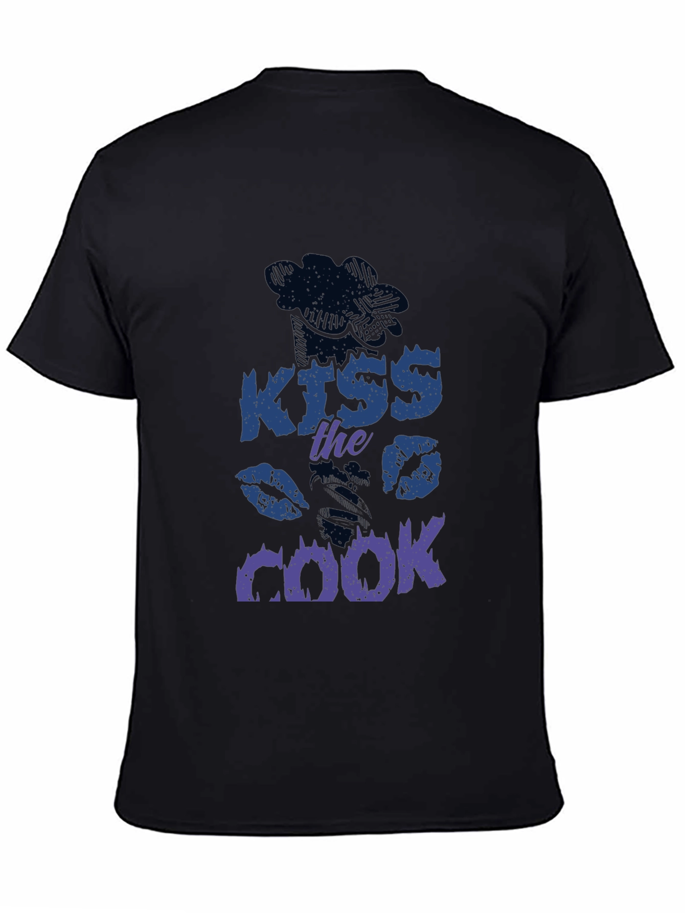 Kiss The Cook T-Shirt - Novelty Chef Shirt