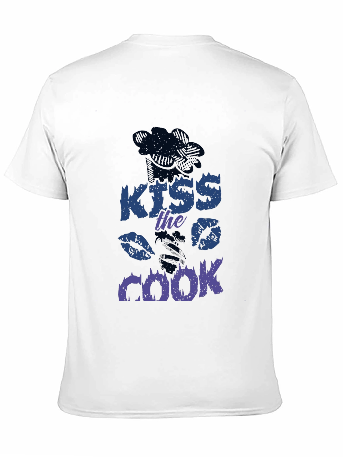 Kiss The Cook T-Shirt - Novelty Chef Shirt