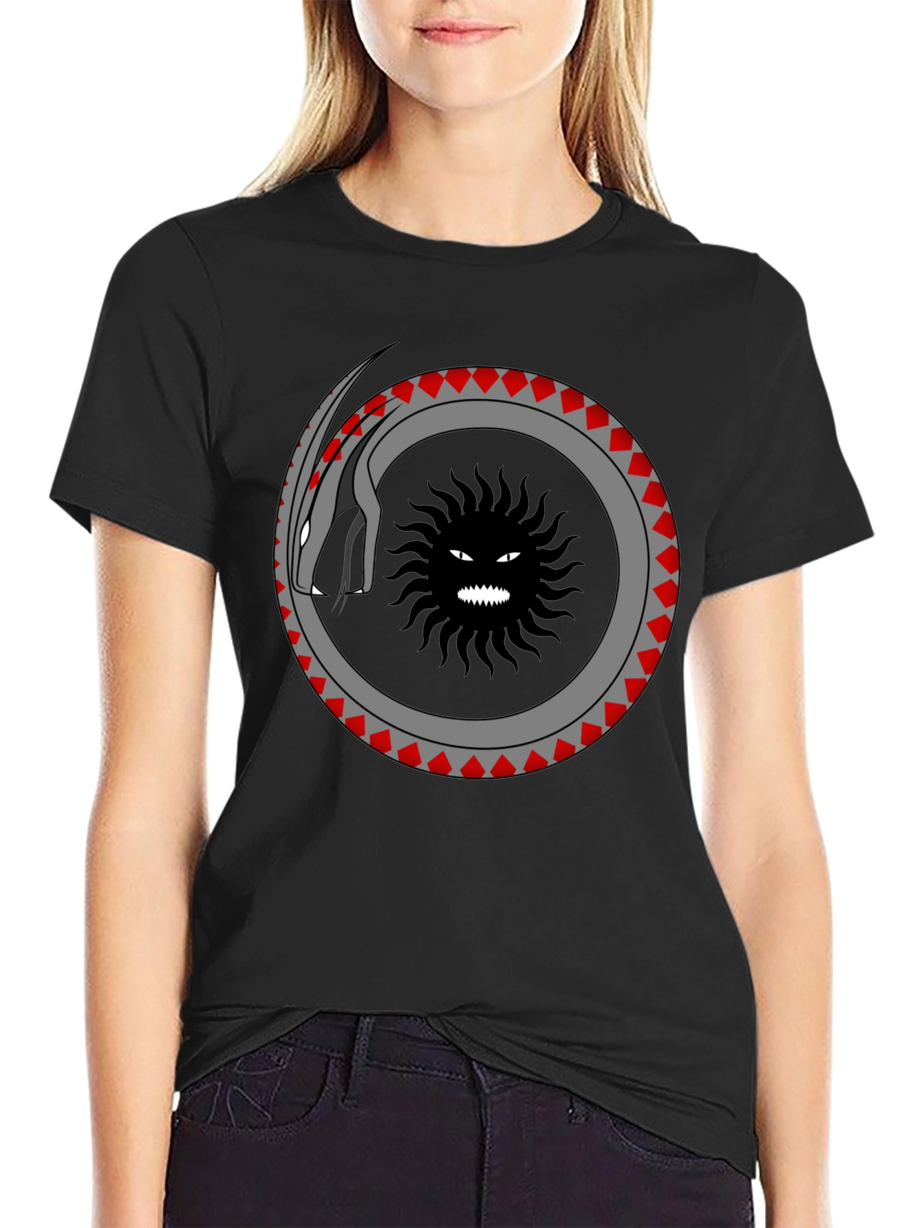 Ouroboros Sun Graphic Tee