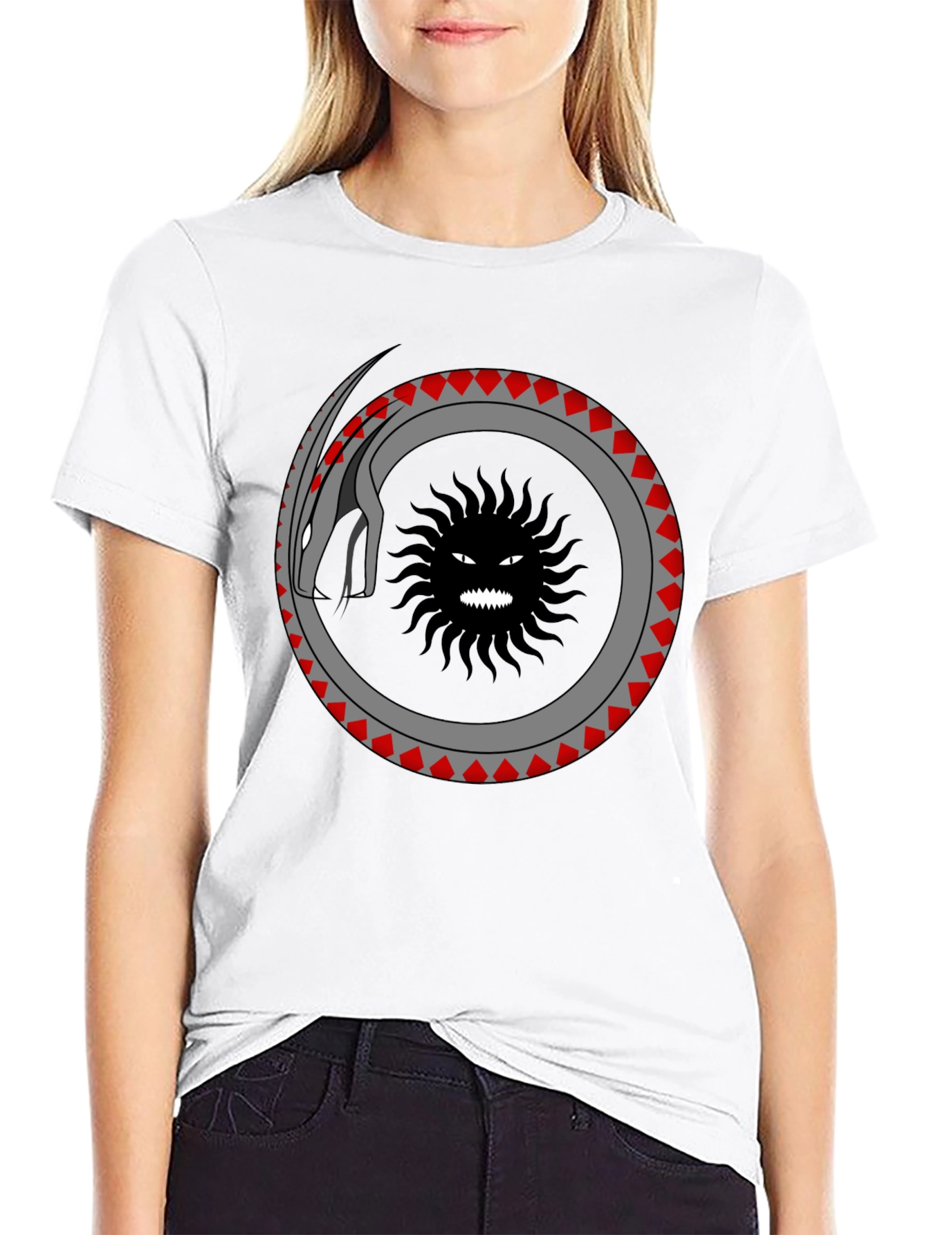 Ouroboros Sun Graphic Tee