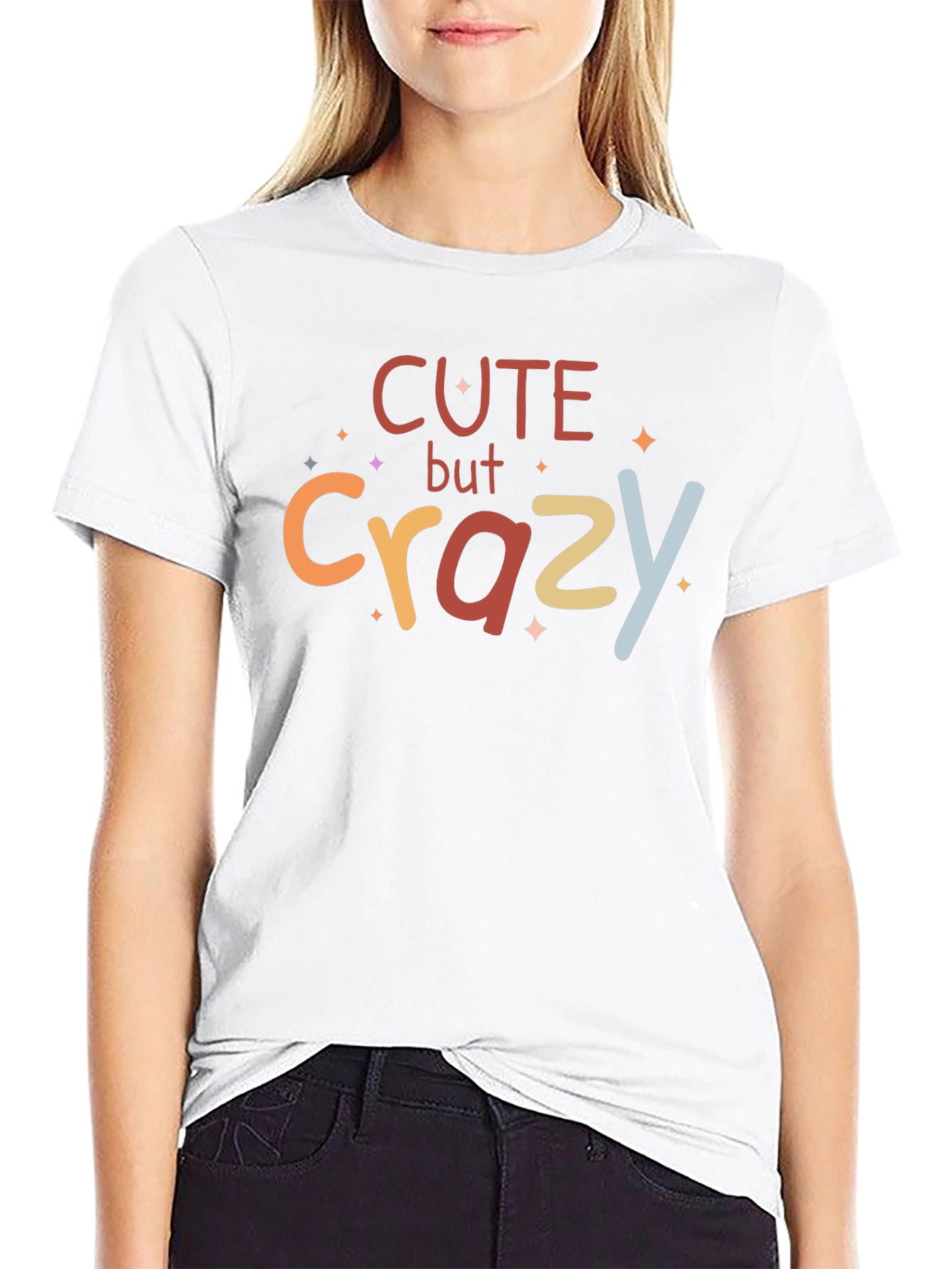 Cute But Crazy Graphic Tee - Trendy Unisex T-Shirt