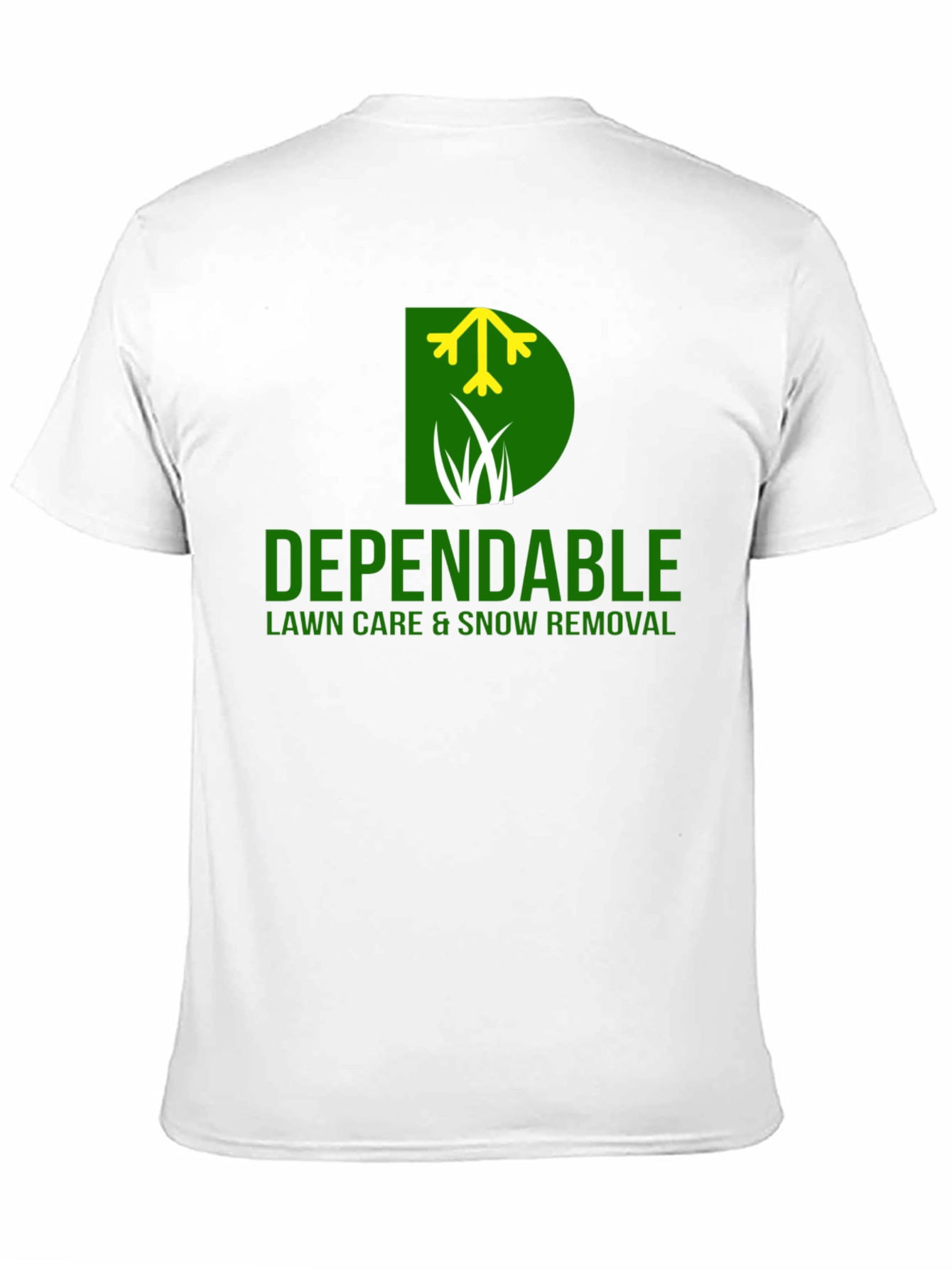 Dependable Lawn Care Black T-Shirt