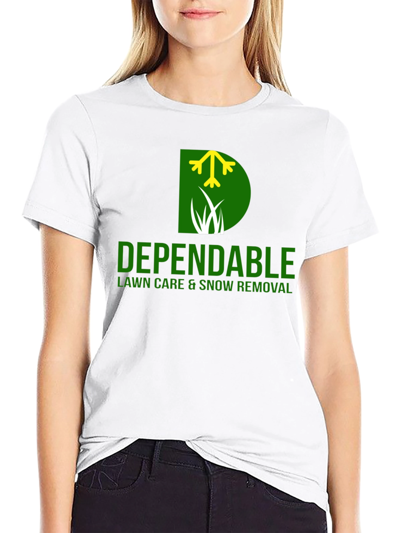 Dependable Lawn Care Black T-Shirt