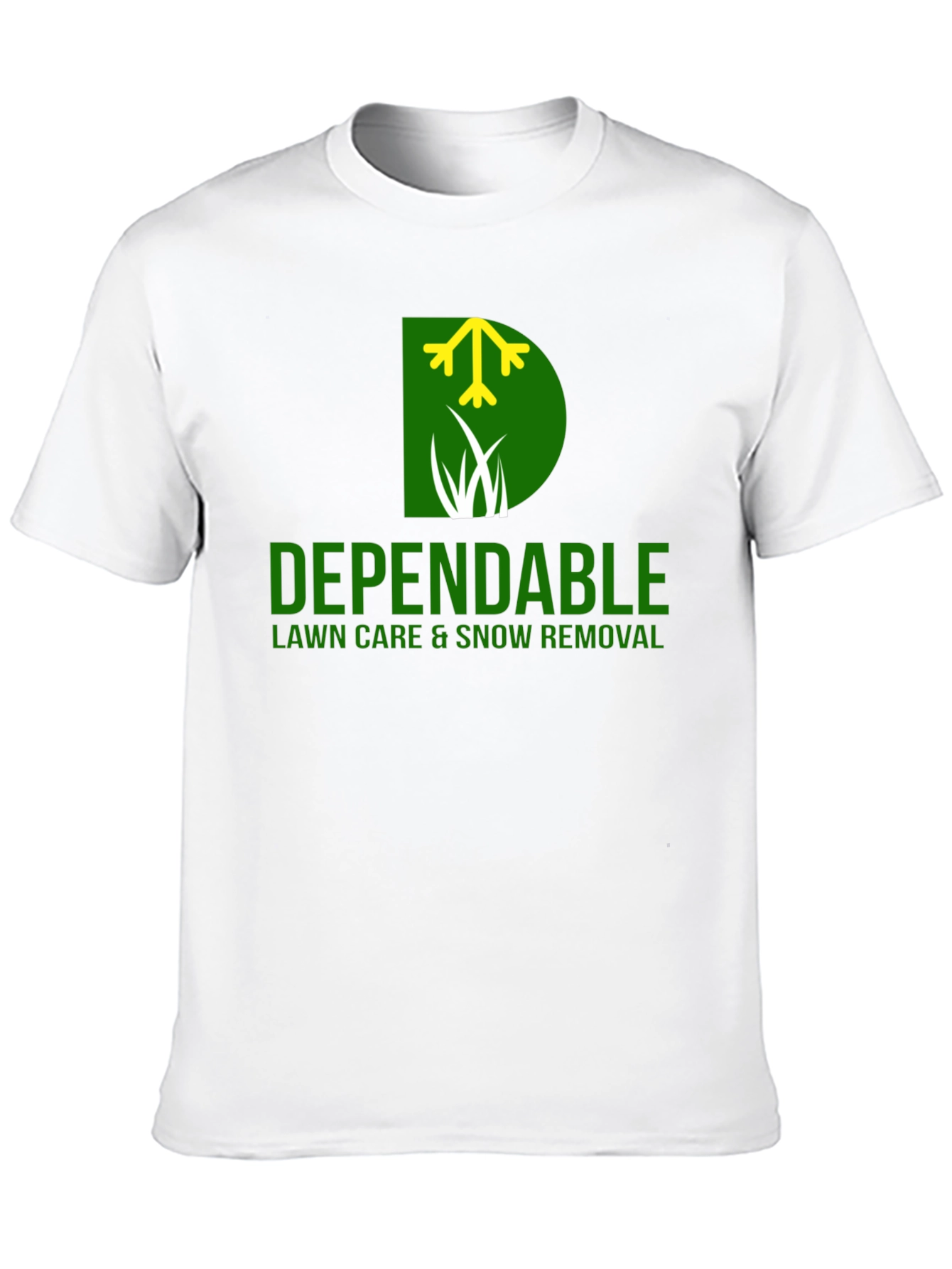Dependable Lawn Care Black T-Shirt