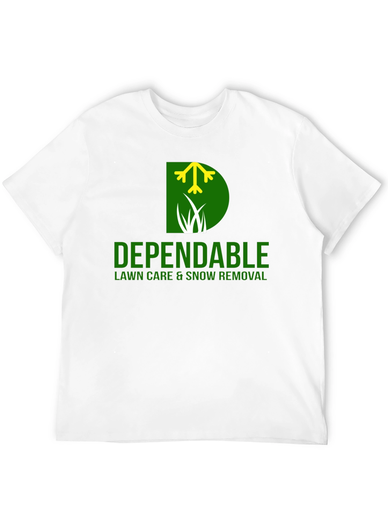 Dependable Lawn Care Black T-Shirt