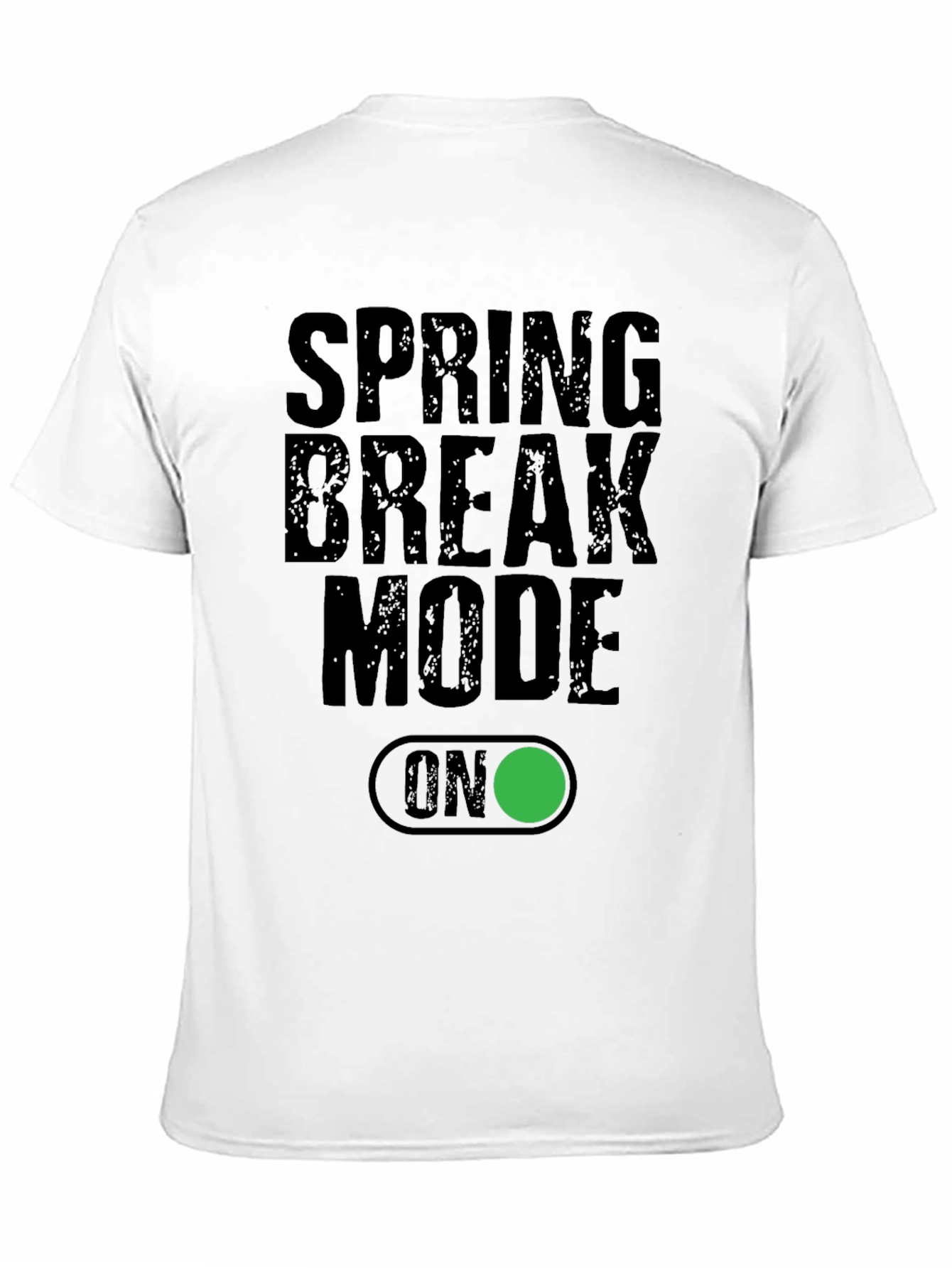 Spring Break Mode ON Black T-Shirt