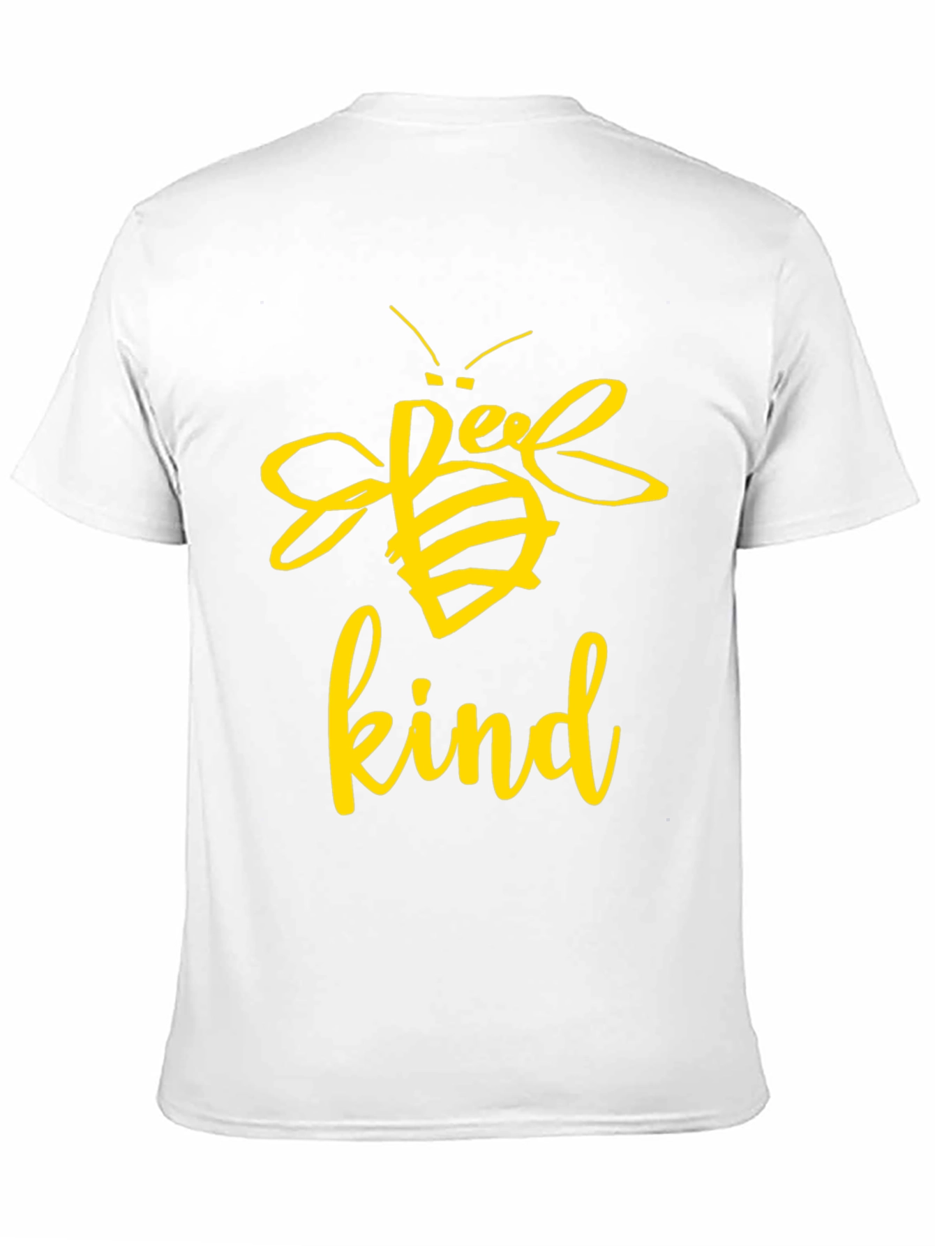 Bee Kind Graphic Tee - Black Cotton T-Shirt