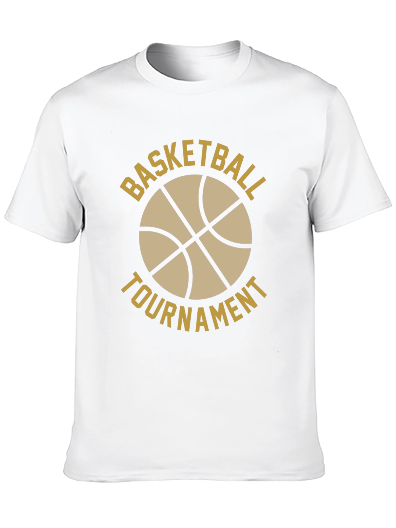 Basketball Tournament Black T-Shirt