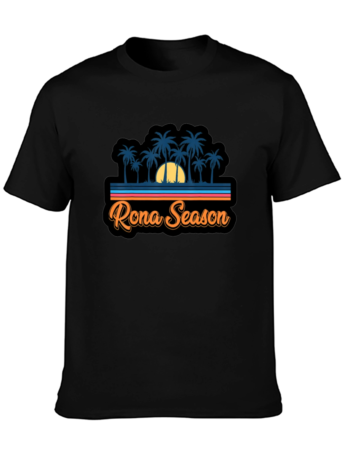 Rona Season Palm Tree Graphic Tee - Island Vibes