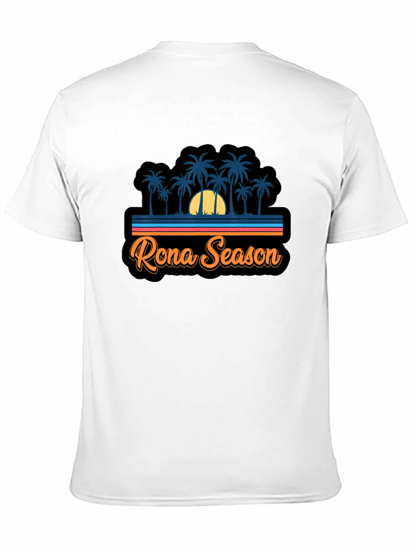 Rona Season Palm Tree Graphic Tee - Island Vibes