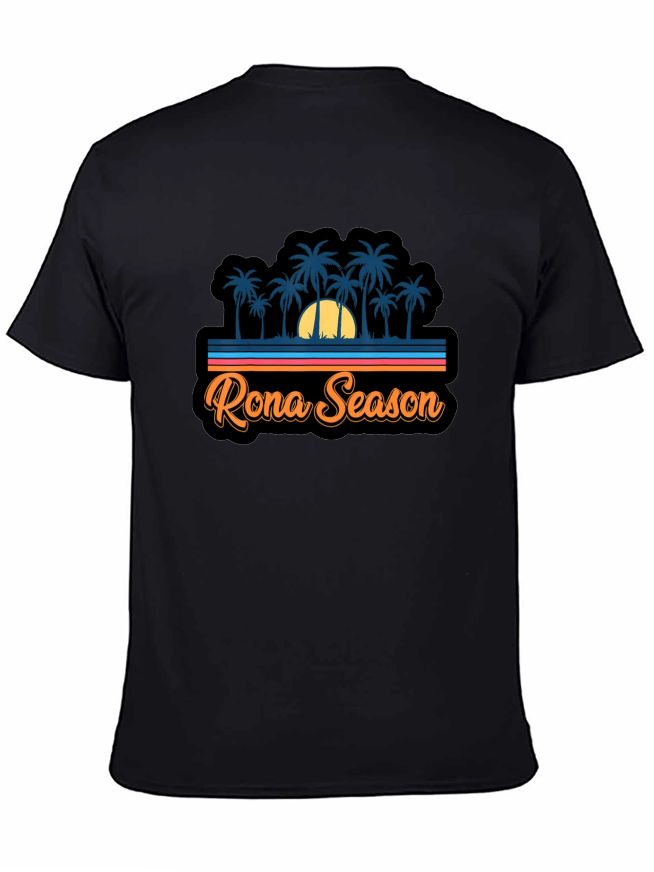 Rona Season Palm Tree Graphic Tee - Island Vibes
