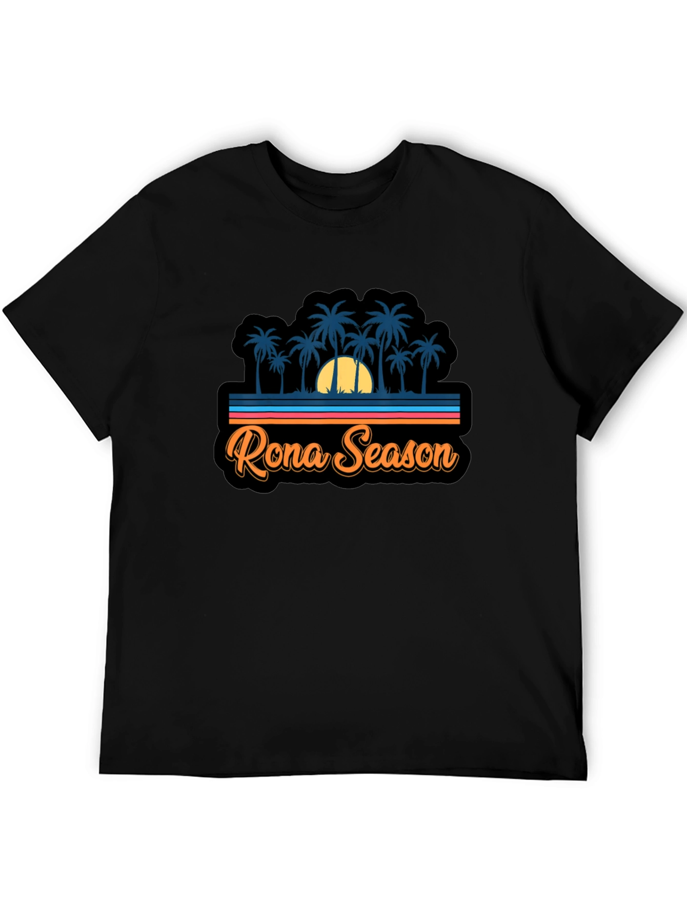 Rona Season Palm Tree Graphic Tee - Island Vibes