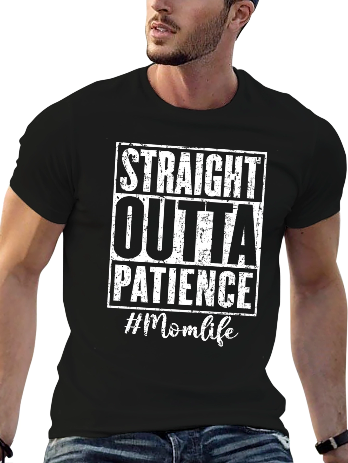 Straight Outta Patience Mom Life T-Shirt