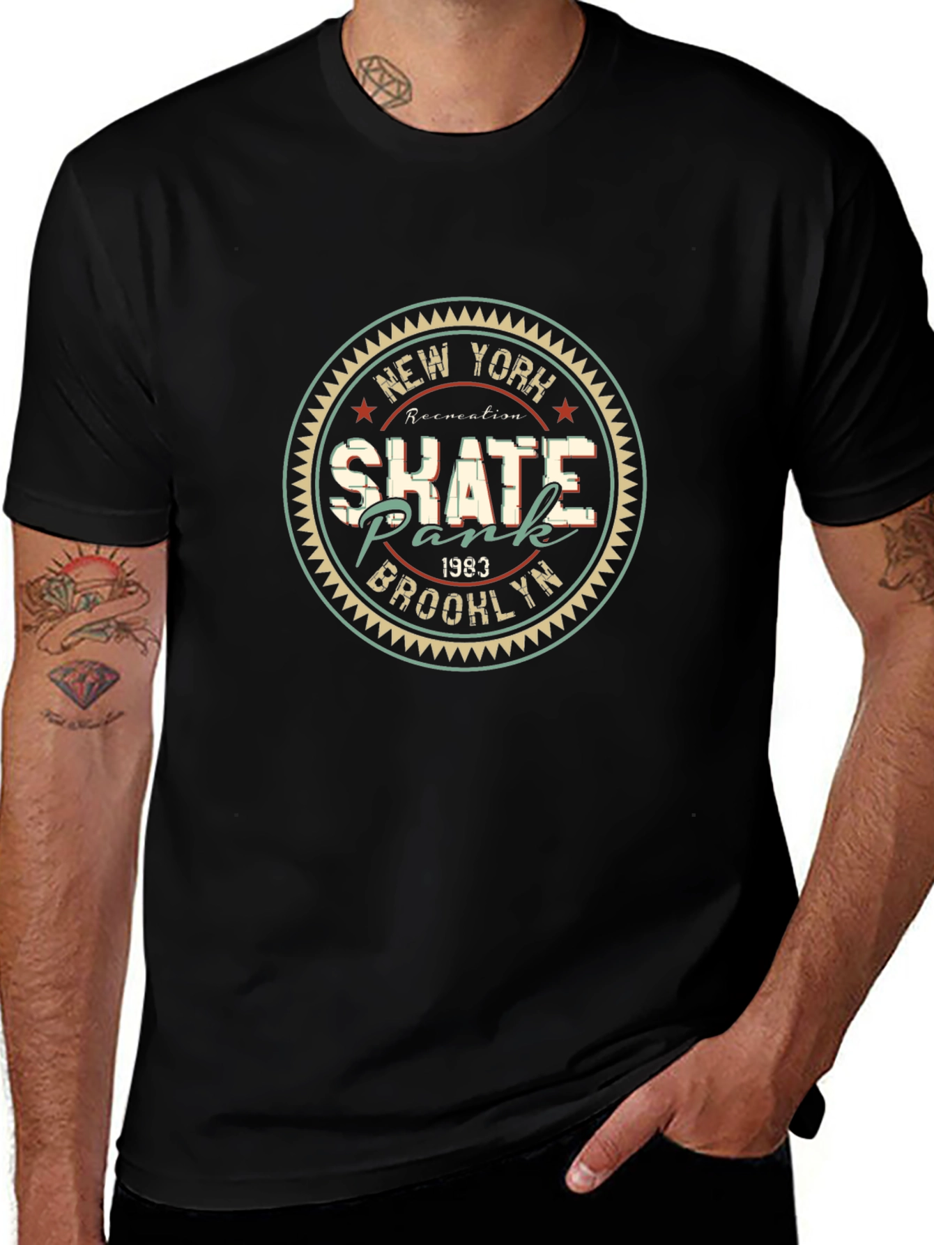 Retro Skate Punk 1983 Graphic Tee