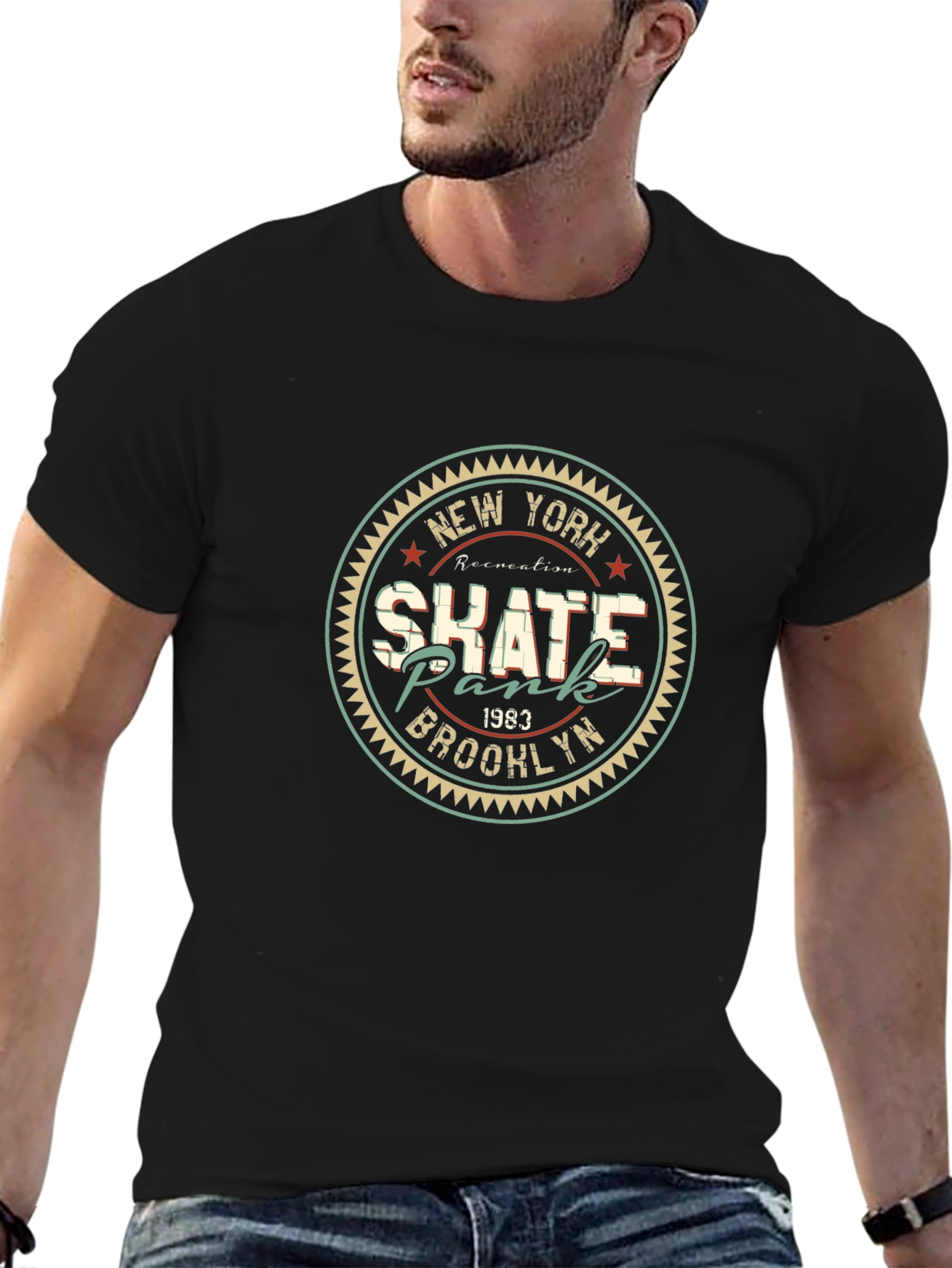 Retro Skate Punk 1983 Graphic Tee