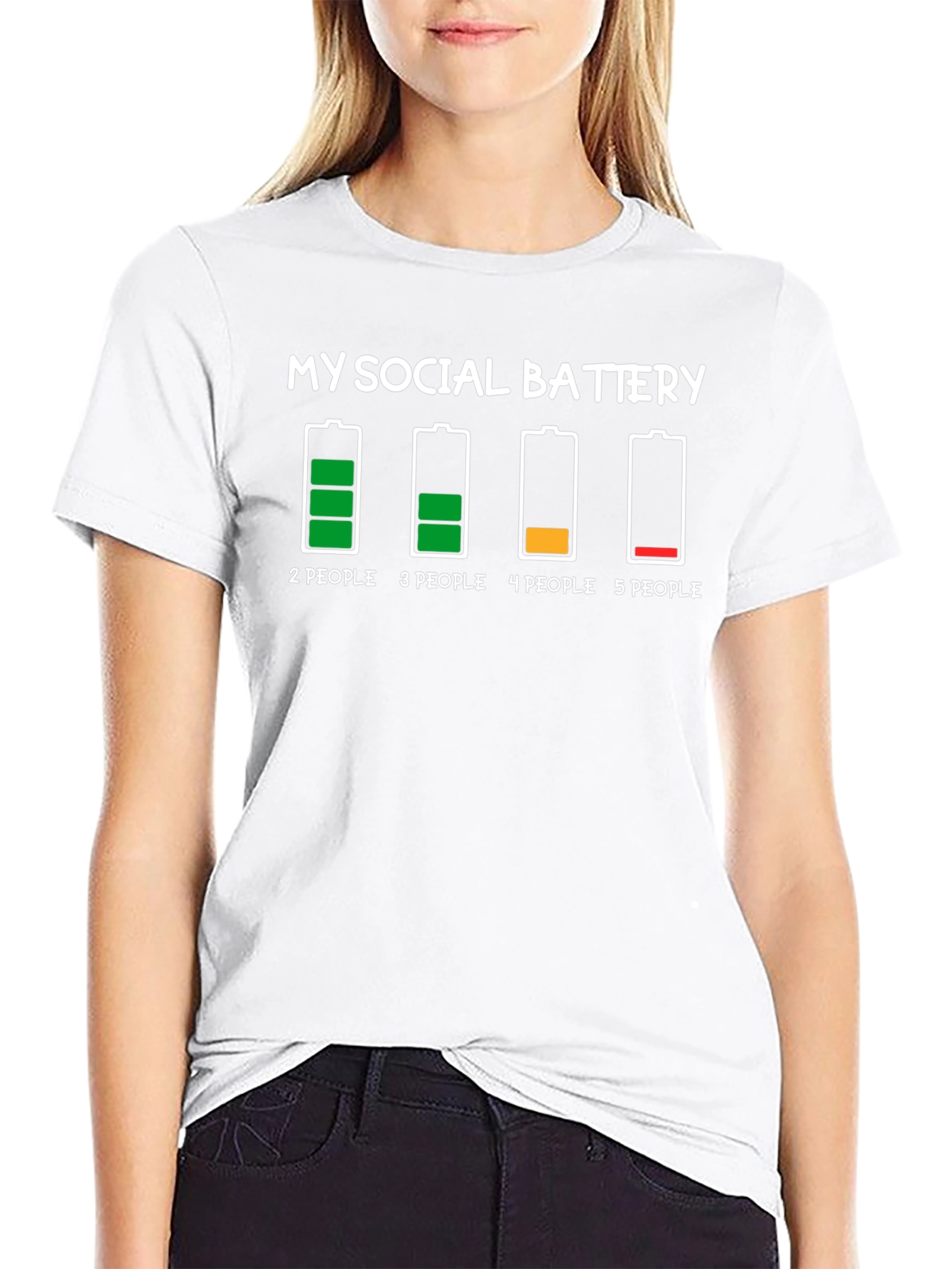 Social Battery Graphic T-Shirt