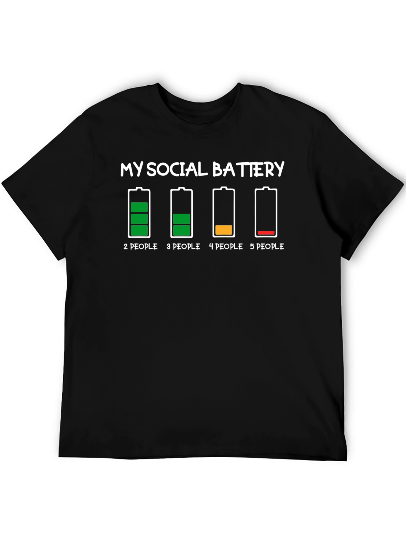 Social Battery Graphic T-Shirt