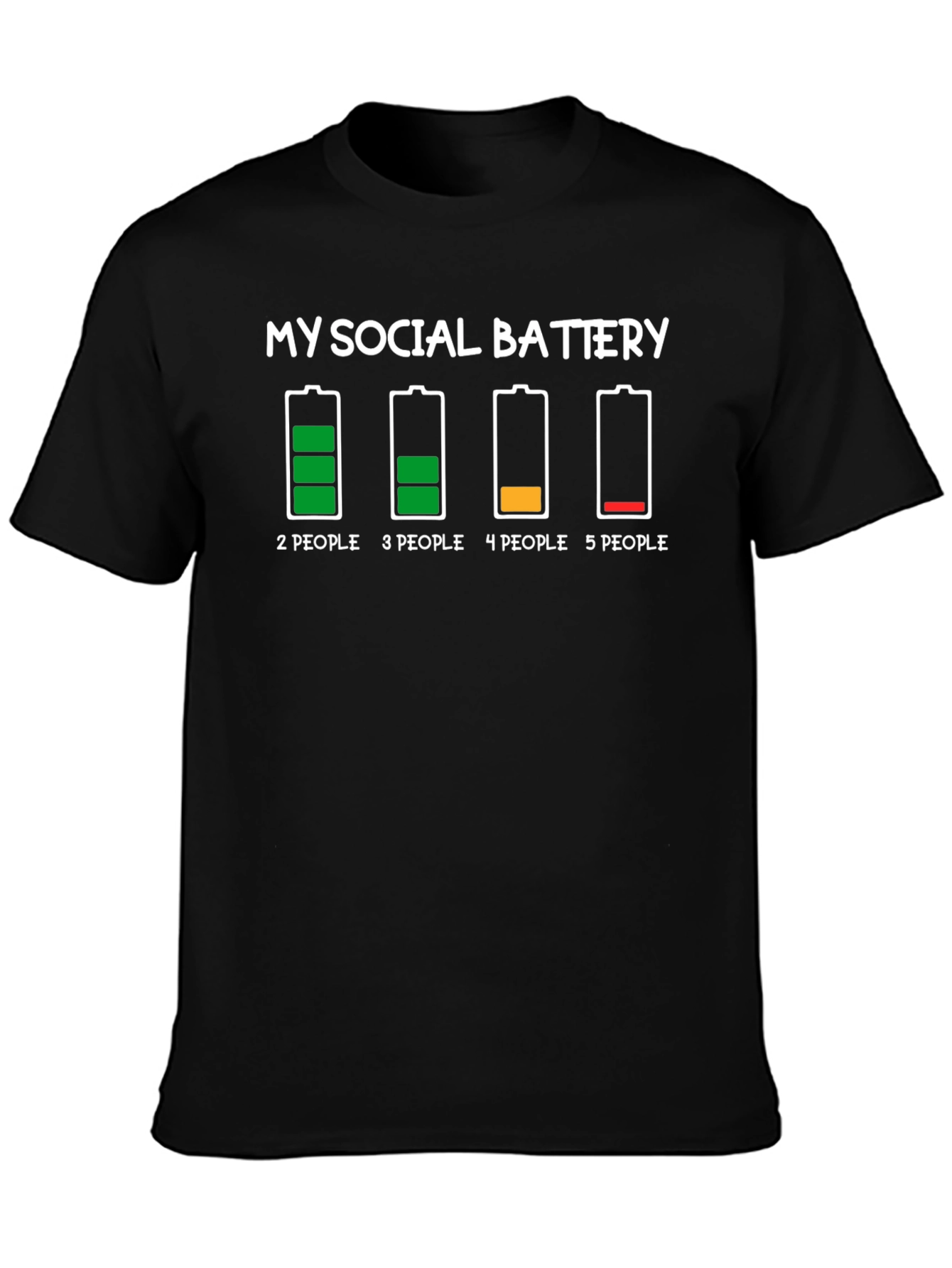 Social Battery Graphic T-Shirt