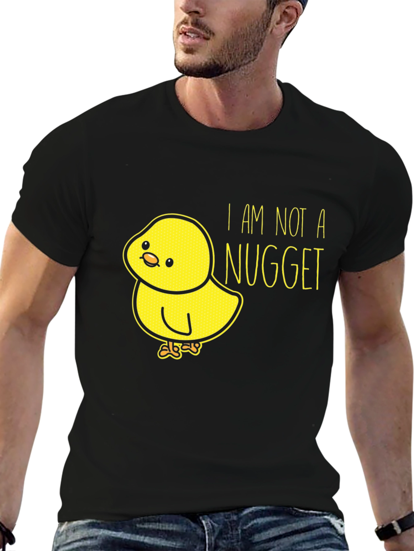 I am Not a Nugget Funny Chick T-Shirt