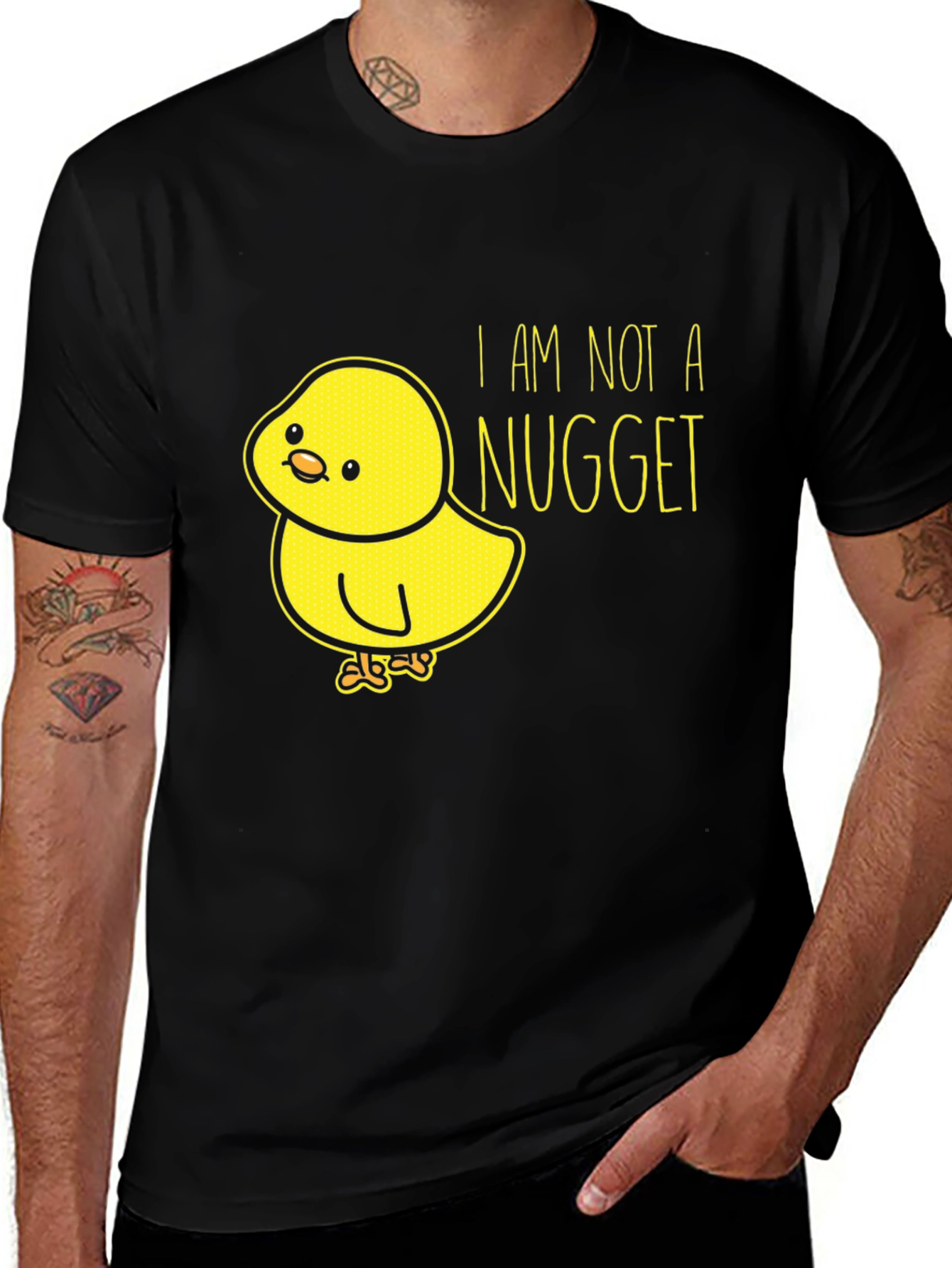 I am Not a Nugget Funny Chick T-Shirt