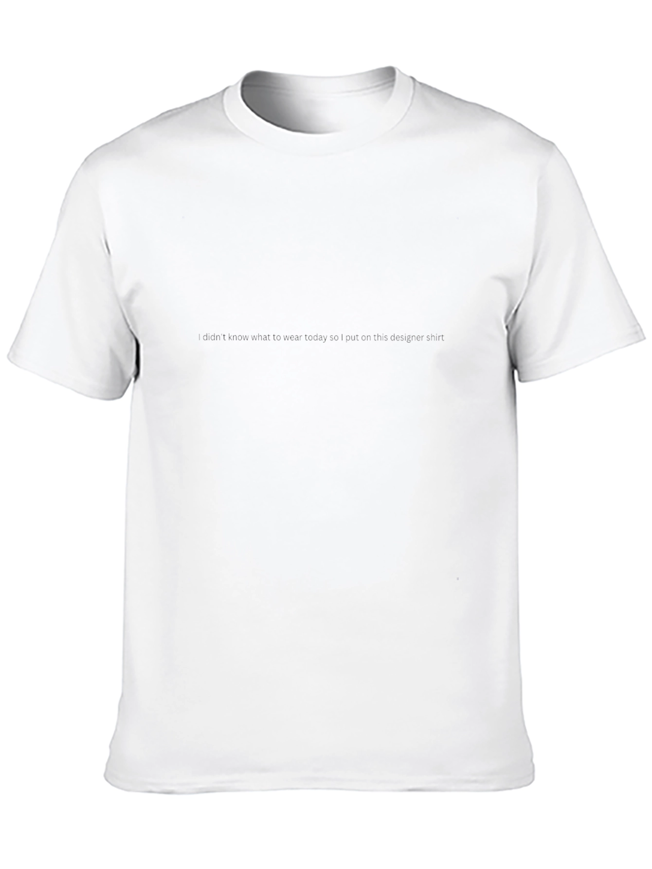 Classic Black Mens T-Shirt