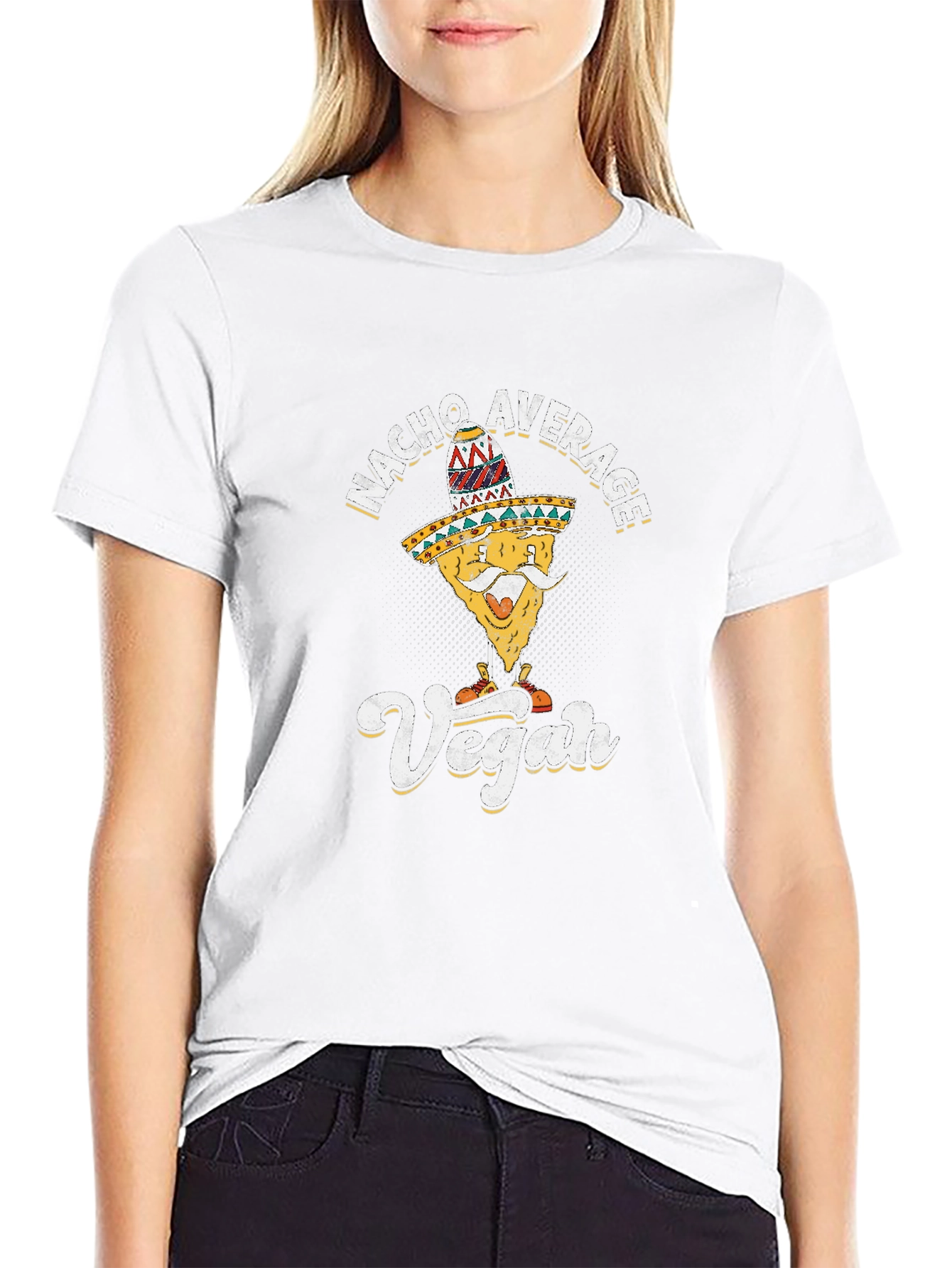 Nacho Average Vegan Graphic Tee
