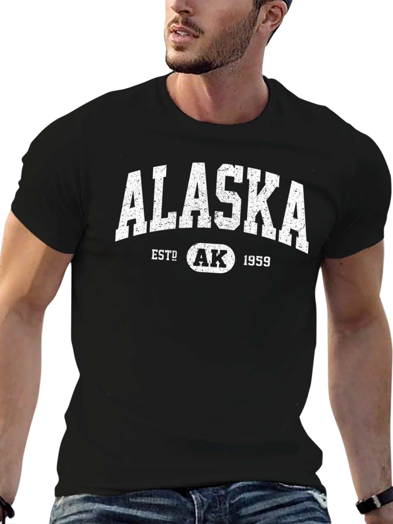Alaska ESTD 1959 Graphic T-Shirt