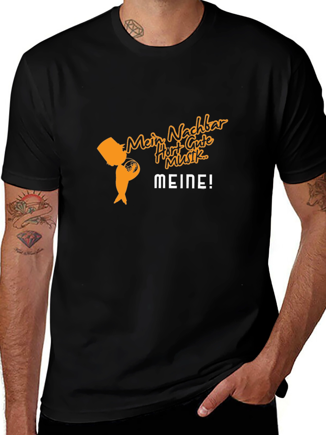 Funny Mein Nachbar Graphic T-Shirt